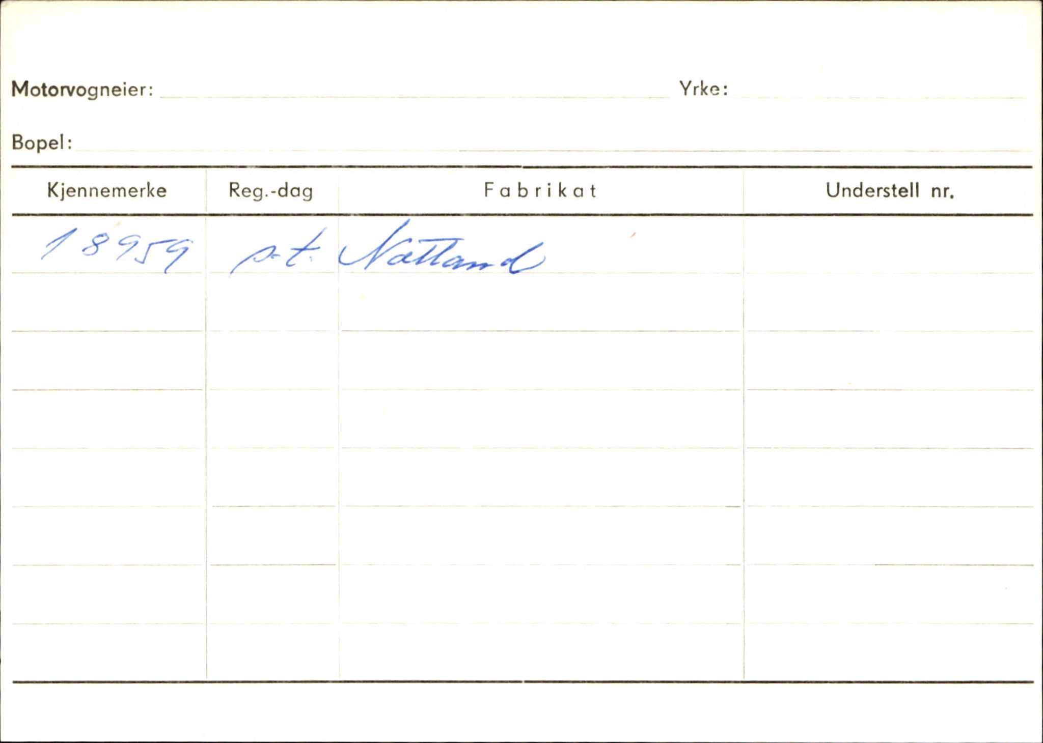 Statens vegvesen, Sogn og Fjordane vegkontor, SAB/A-5301/4/F/L0131: Eigarregister Høyanger P-Å. Stryn S-Å, 1945-1975, s. 622