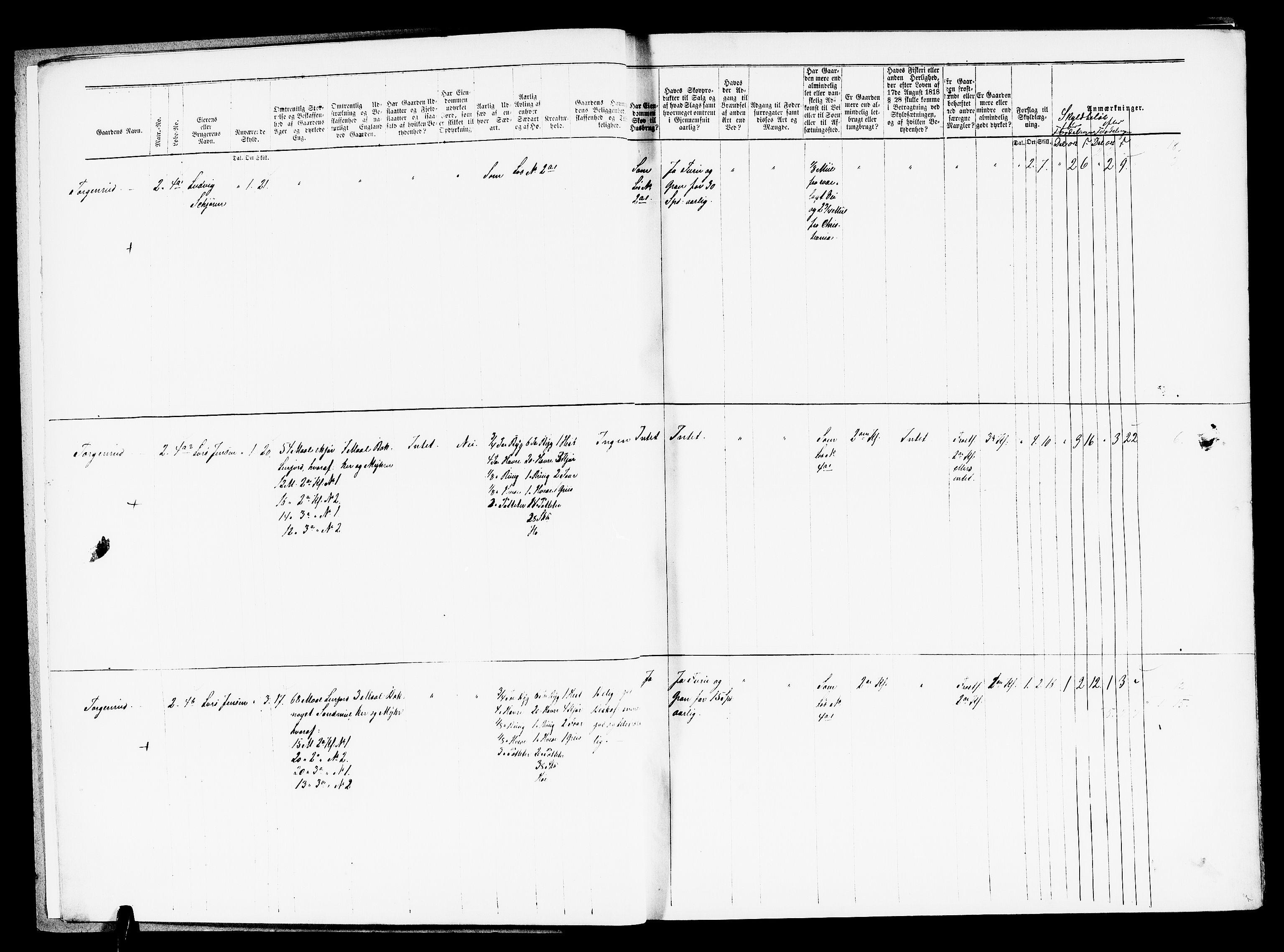 Matrikkelrevisjonen av 1863, AV/RA-S-1530/F/Fe/L0036: Skedsmo og Lørenskog (Lillestrøm), 1863