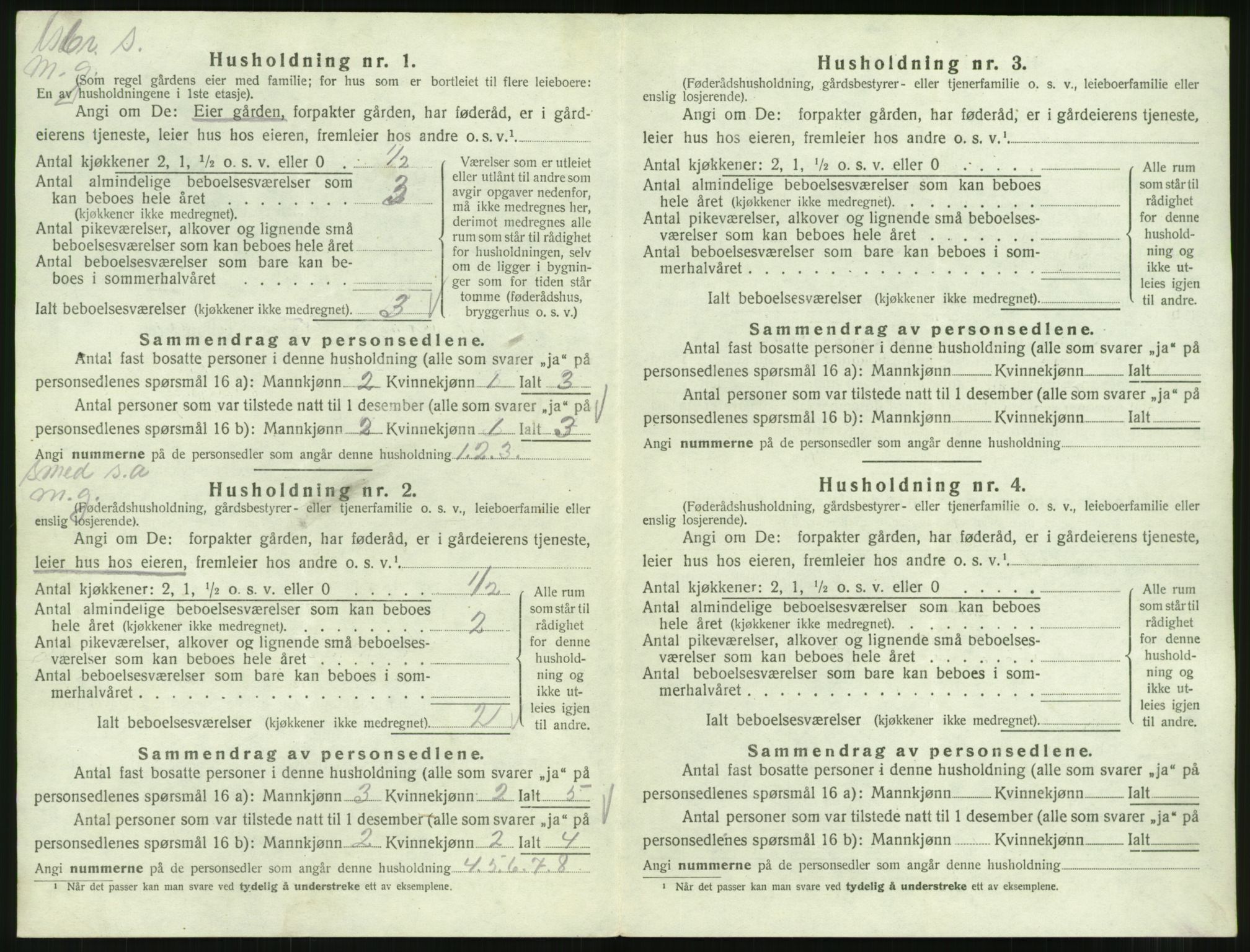 SAT, Folketelling 1920 for 1542 Eresfjord og Vistdal herred, 1920, s. 264