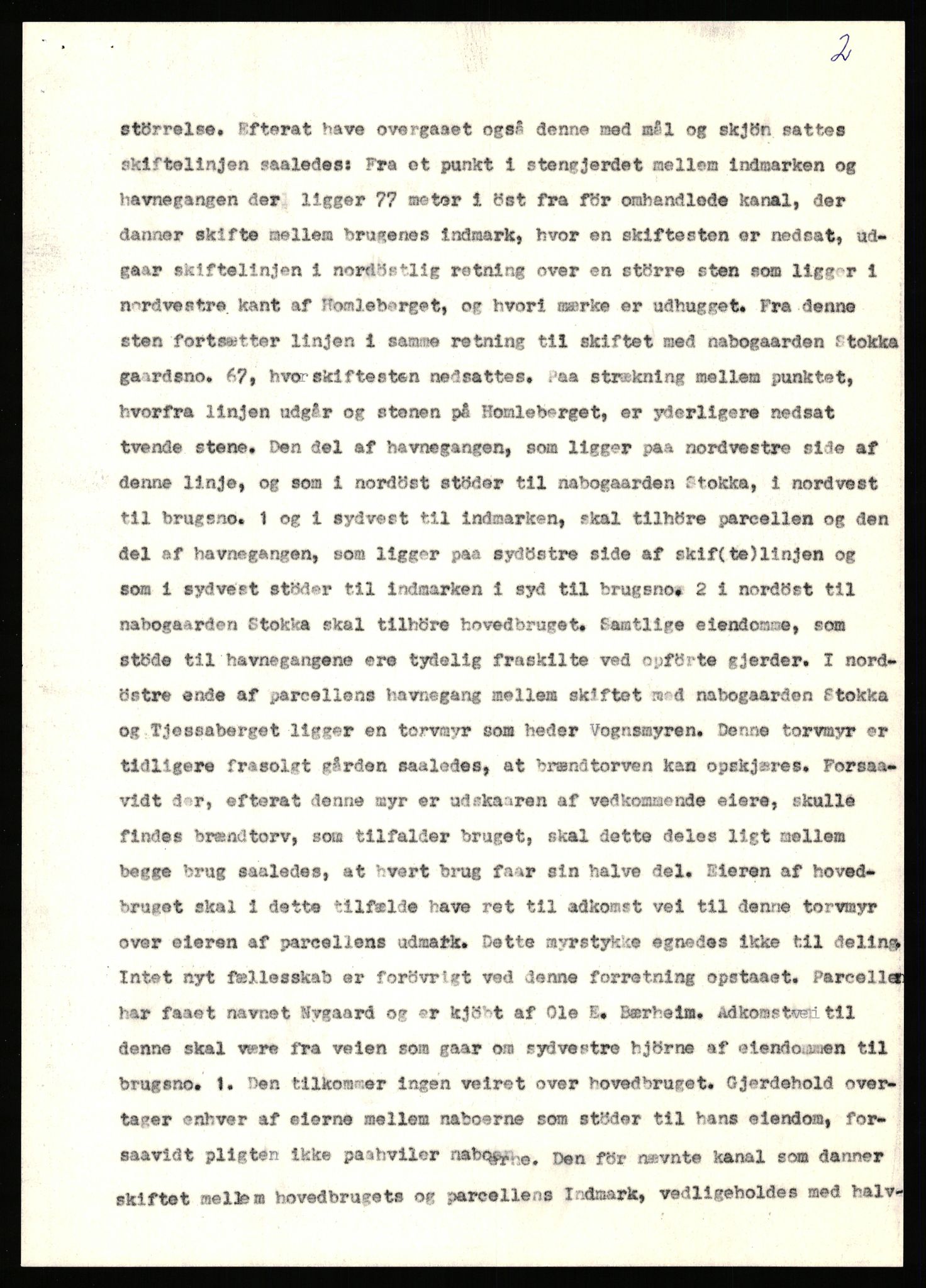 Statsarkivet i Stavanger, AV/SAST-A-101971/03/Y/Yj/L0013: Avskrifter sortert etter gårdsnavn: Bæreim - Dalen, 1750-1930, s. 28