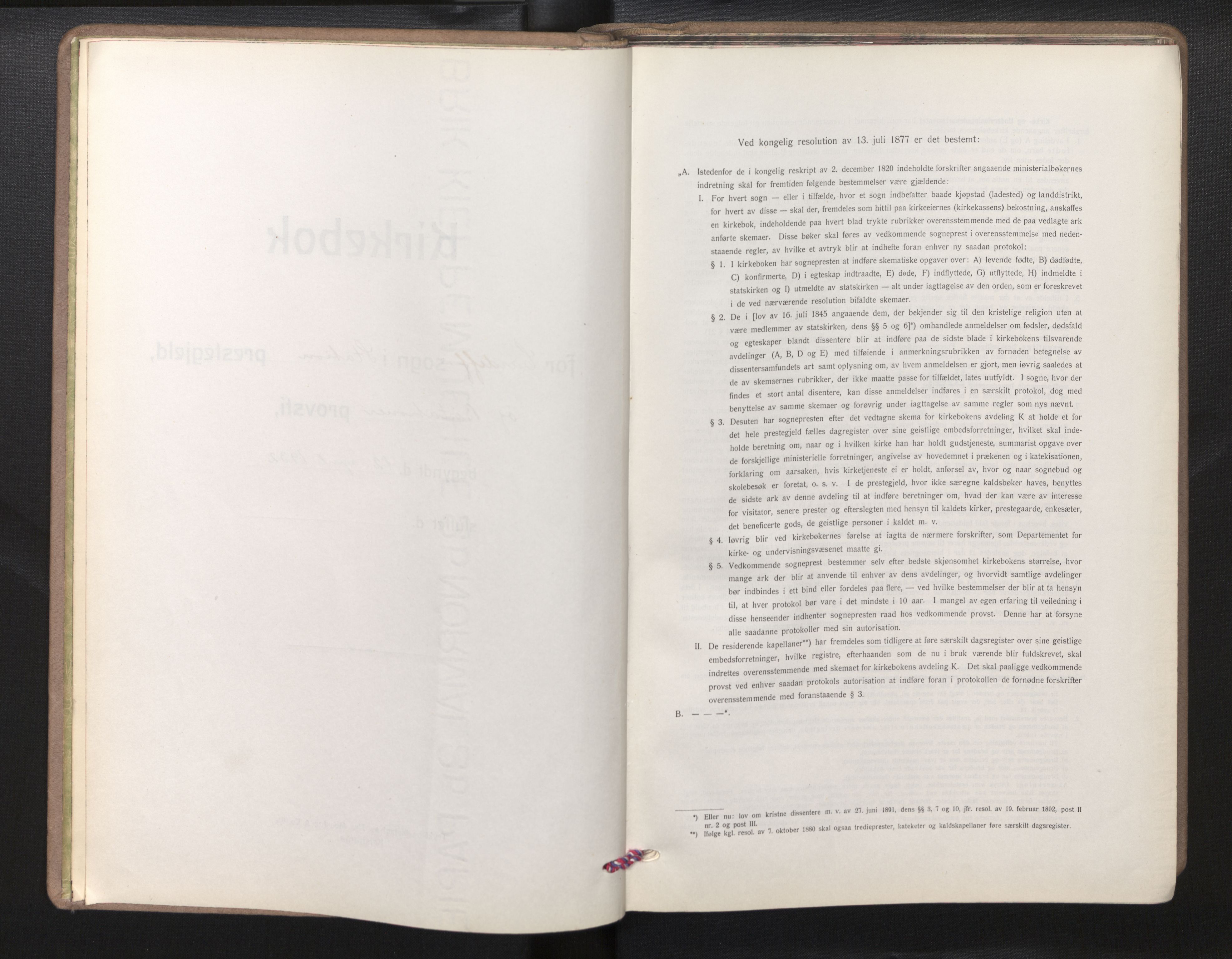 Den norske sjømannsmisjon i utlandet/Bristolhavnene (Cardiff-Swansea), AV/SAB-SAB/PA-0102/H/Ha/Haa/L0003: Ministerialbok nr. A 3, 1932-1966