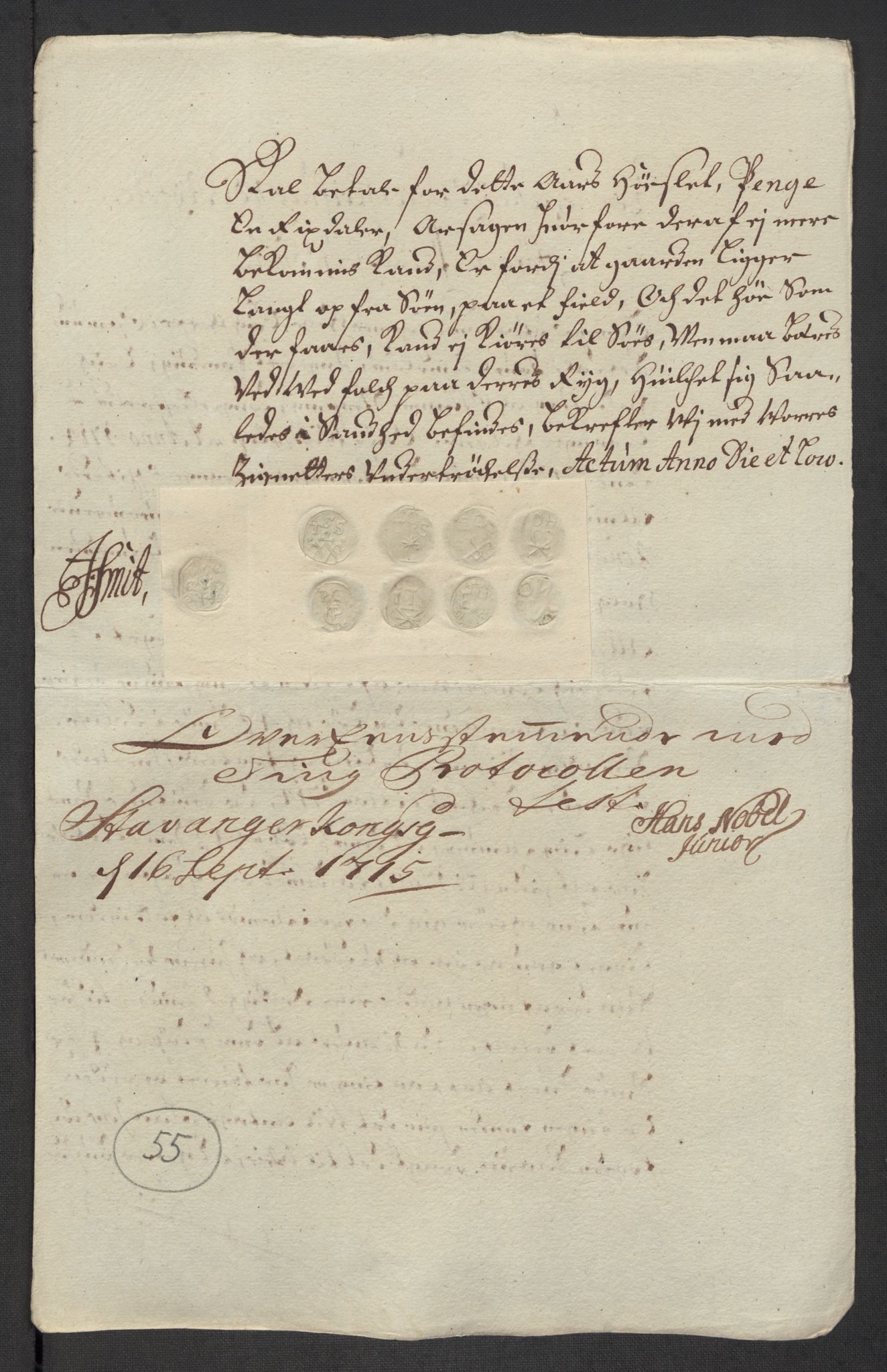 Rentekammeret inntil 1814, Reviderte regnskaper, Fogderegnskap, AV/RA-EA-4092/R47/L2867: Fogderegnskap Ryfylke, 1714, s. 264