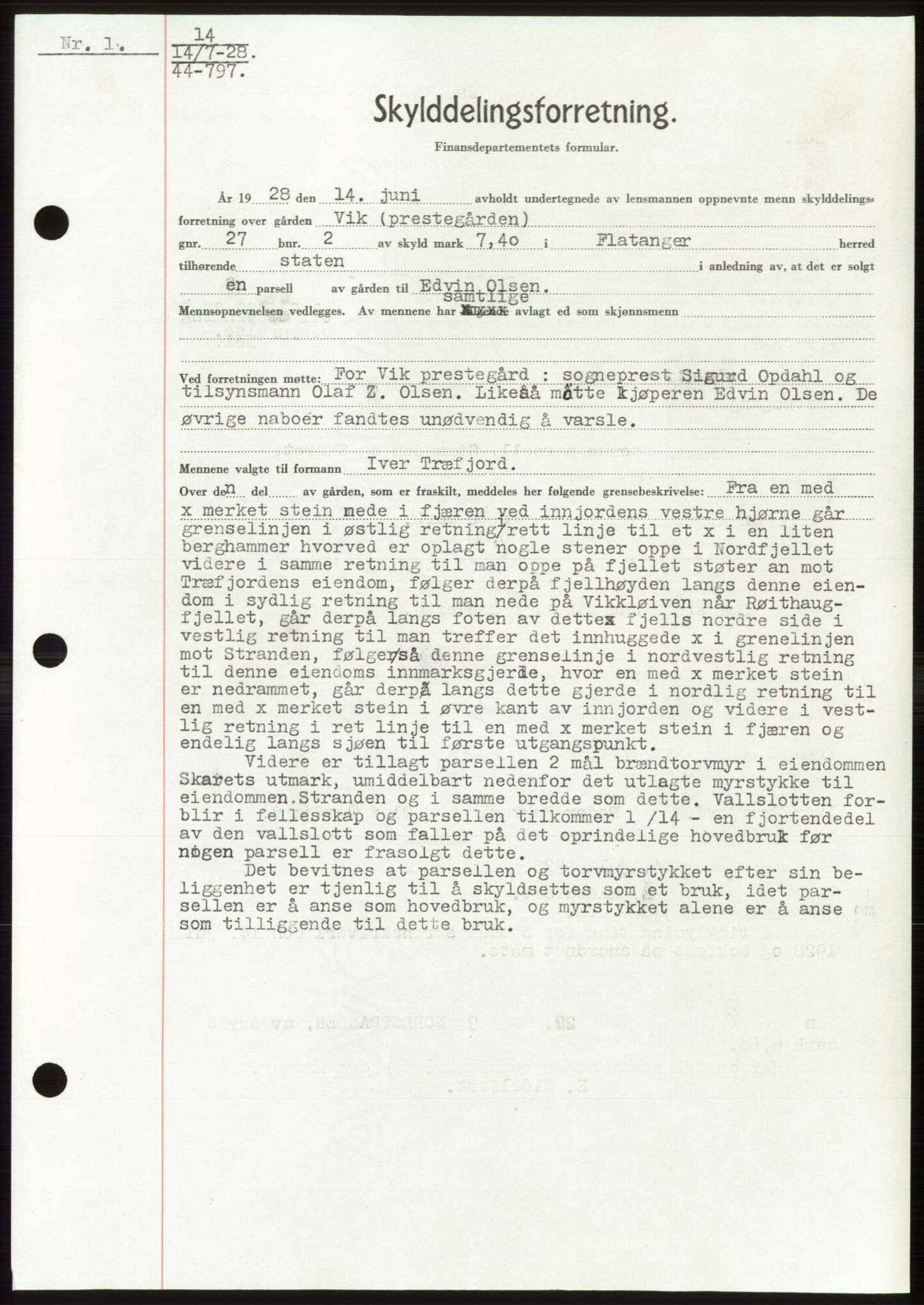 Namdal sorenskriveri, SAT/A-4133/1/2/2C: Pantebok nr. -, 1926-1930, Tingl.dato: 14.07.1928