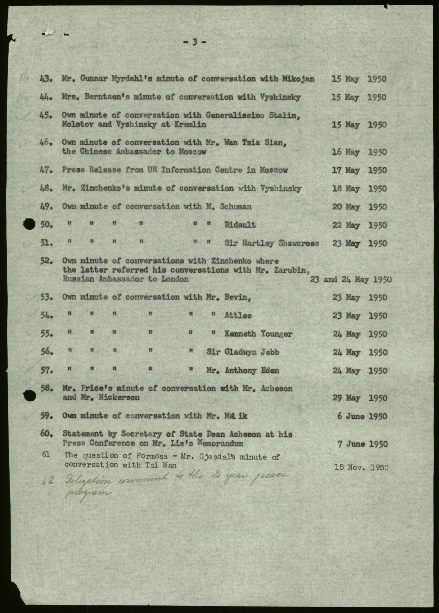 Lie, Trygve, AV/RA-PA-1407/D/L0019: Generalsekretærens papirer., 1946-1953, s. 43