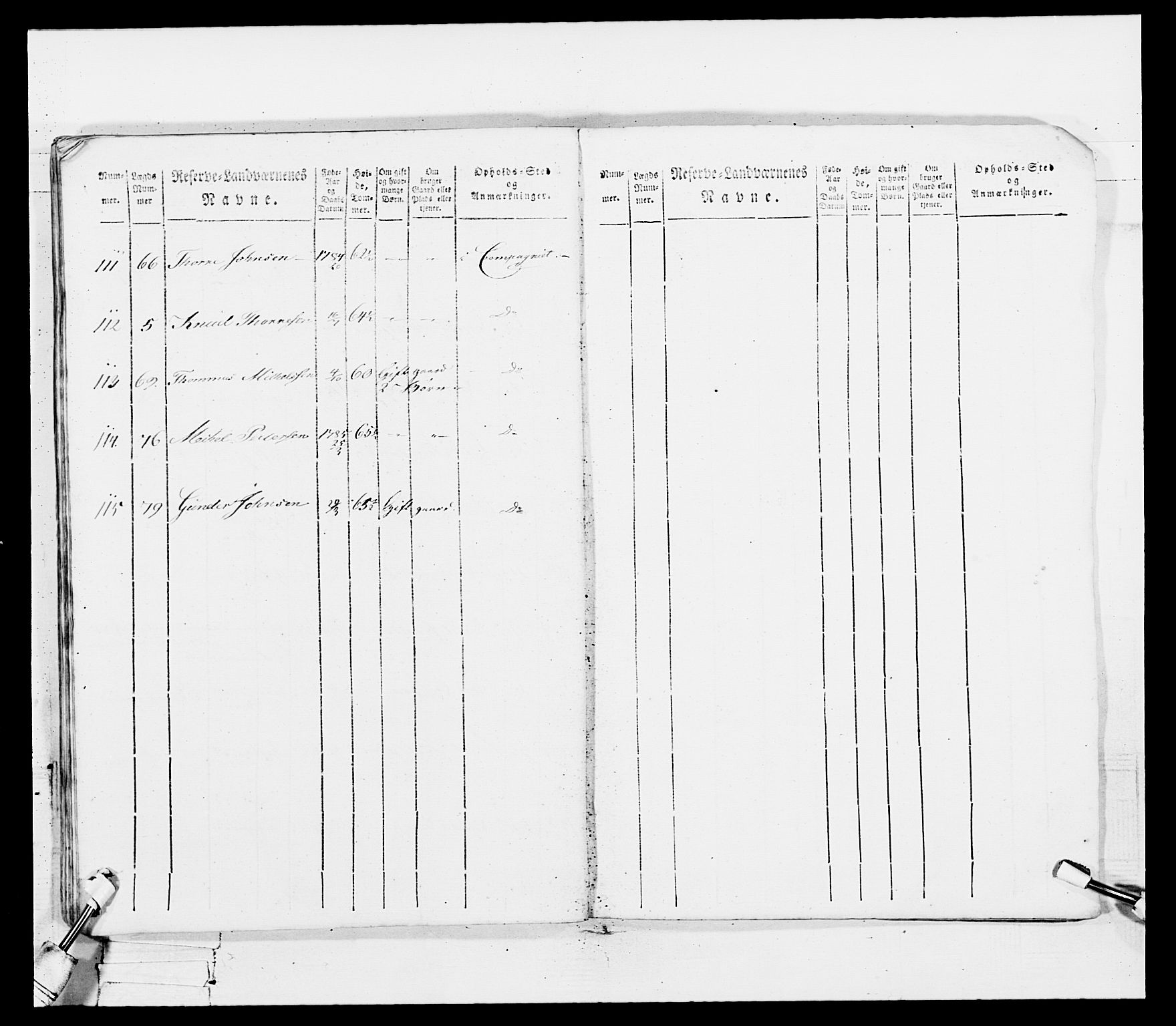 Generalitets- og kommissariatskollegiet, Det kongelige norske kommissariatskollegium, AV/RA-EA-5420/E/Eh/L0100: Bergenhusiske skarpskytterbataljon, 1812, s. 46