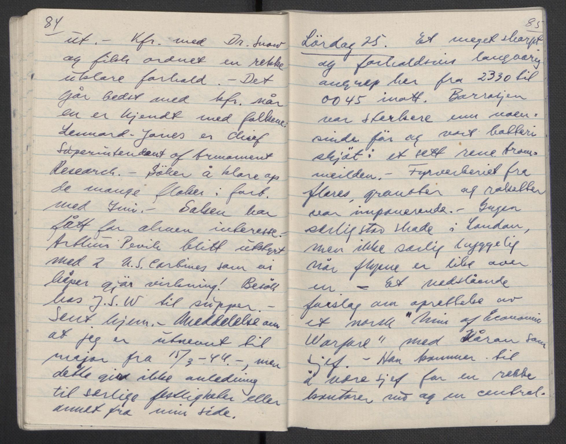 Tronstad, Leif, AV/RA-PA-0354/F/L0001: Dagbøker, 1941-1945, s. 663