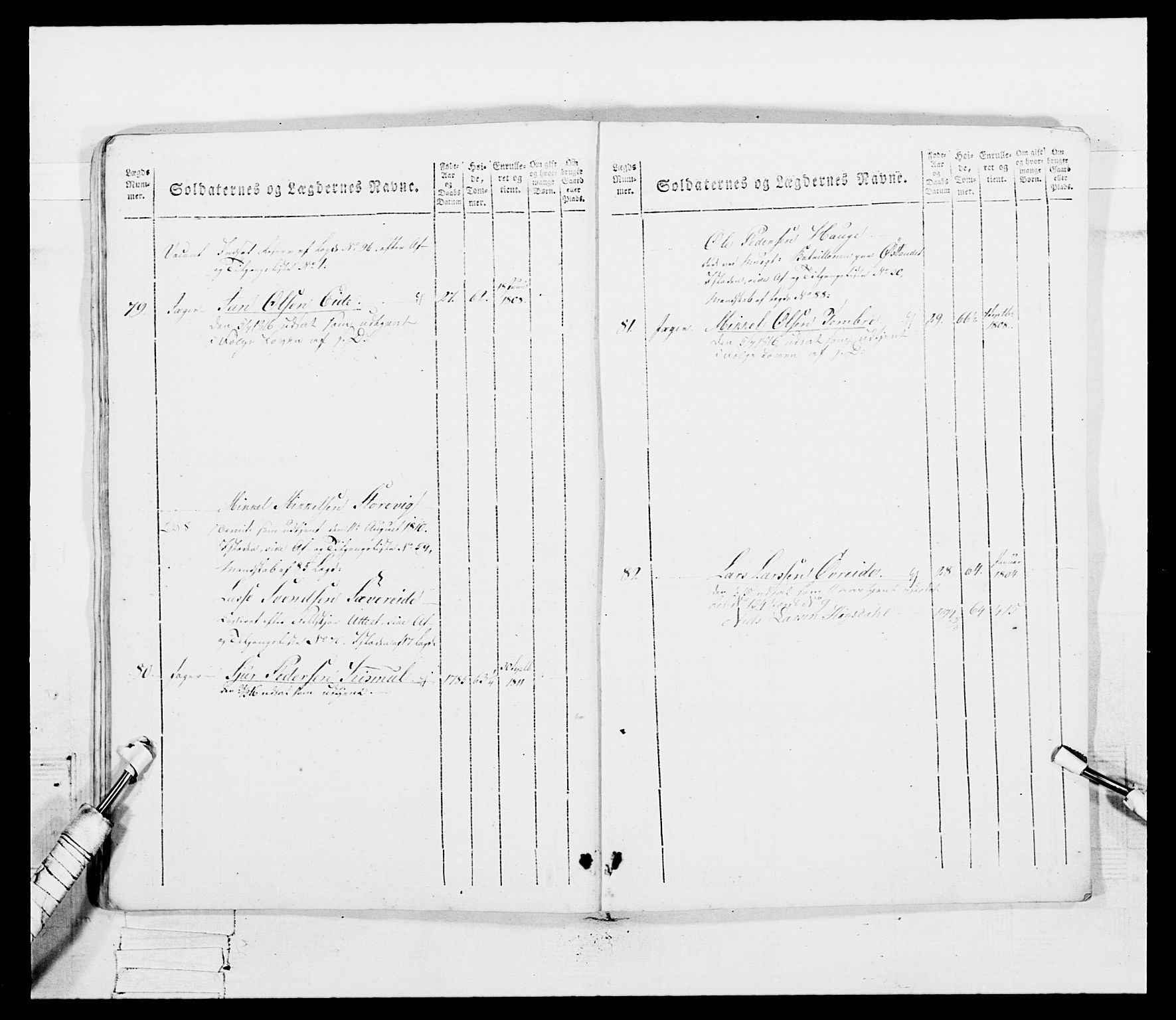 Generalitets- og kommissariatskollegiet, Det kongelige norske kommissariatskollegium, AV/RA-EA-5420/E/Eh/L0099: Bergenhusiske nasjonale infanteriregiment, 1812, s. 199