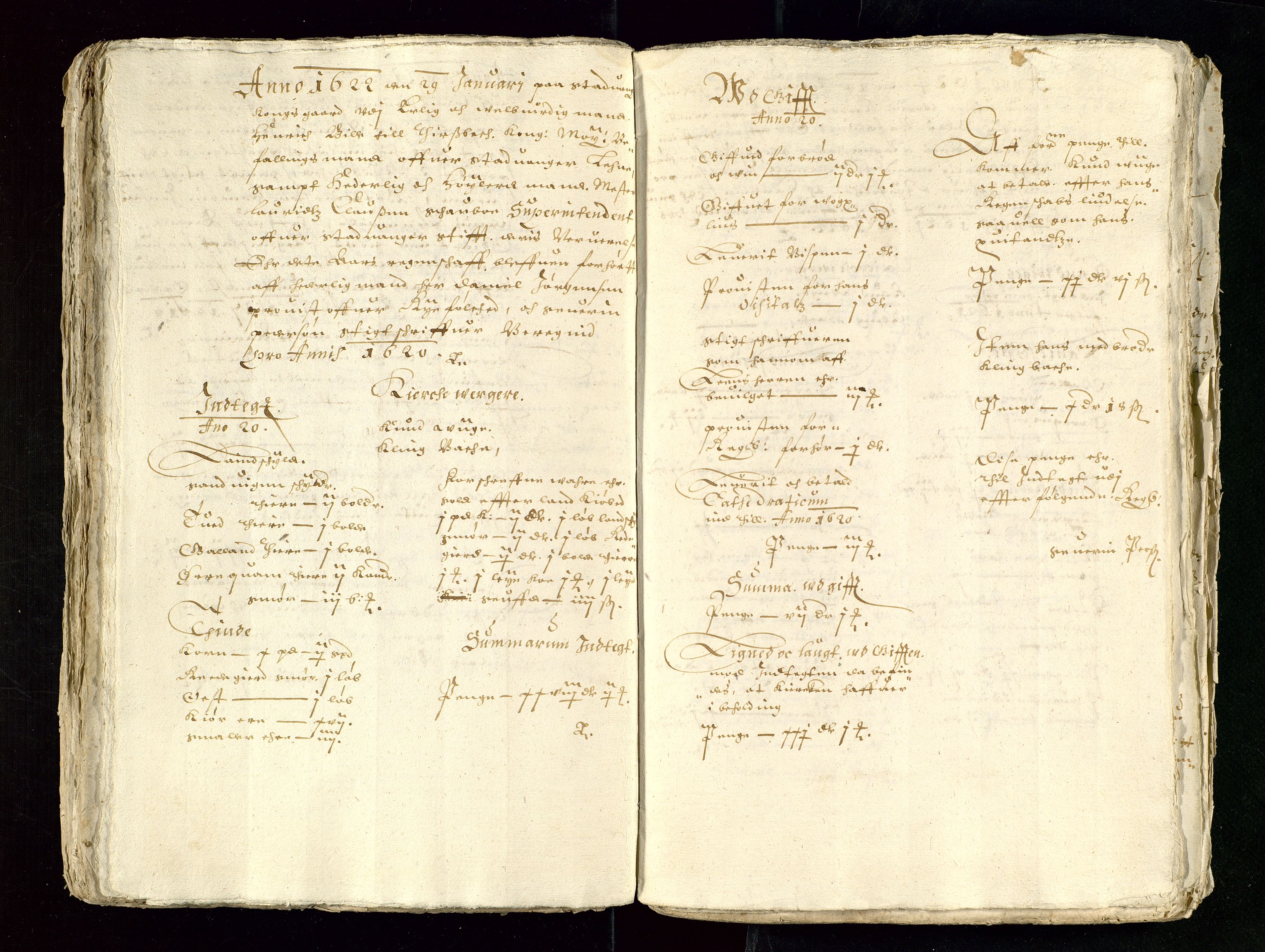 Stavanger len, AV/SAST-A-101870/Ob/L0018: Kirkeregnskaper, 1613-1632, s. 56
