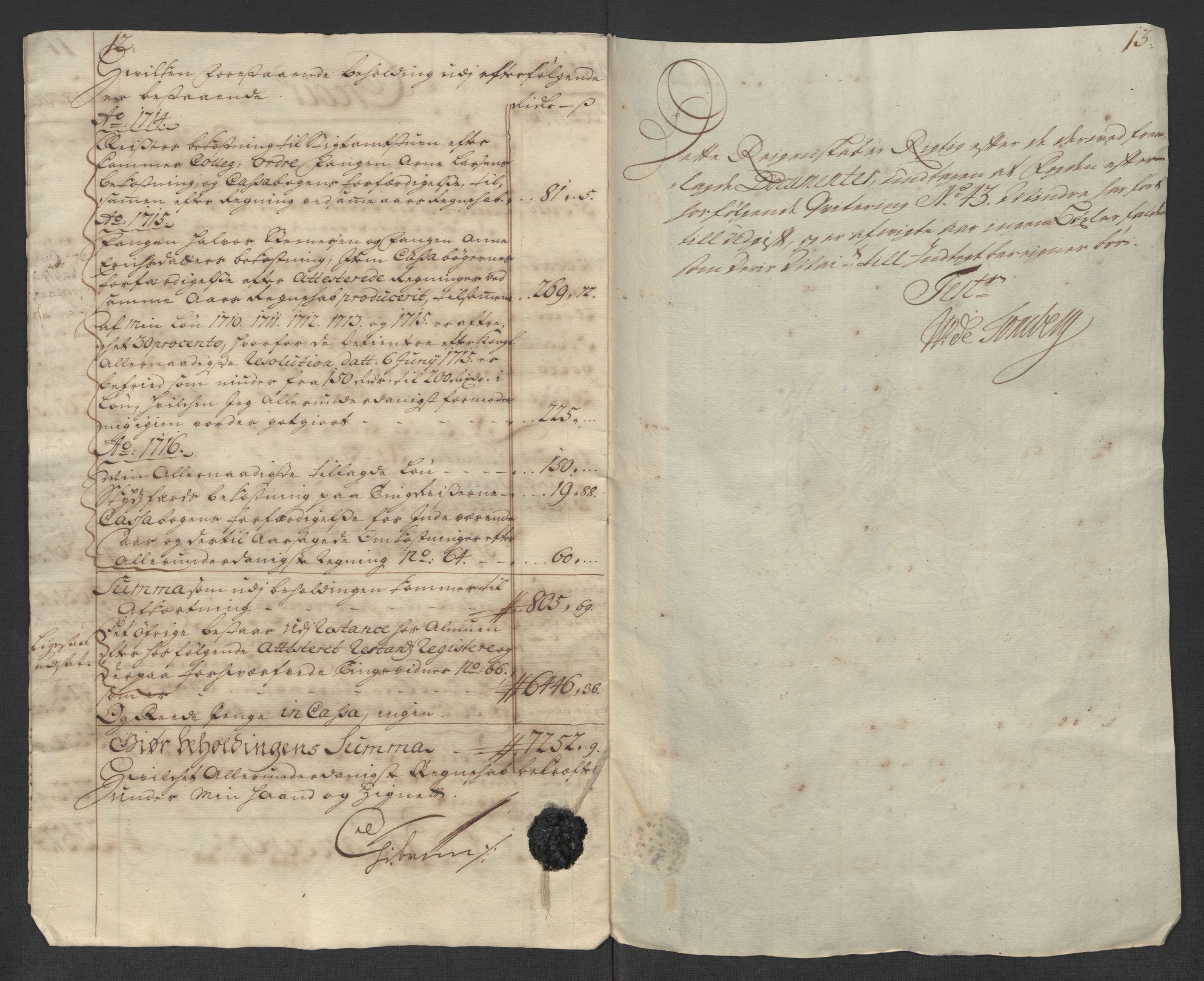 Rentekammeret inntil 1814, Reviderte regnskaper, Fogderegnskap, AV/RA-EA-4092/R17/L1186: Fogderegnskap Gudbrandsdal, 1716, s. 9