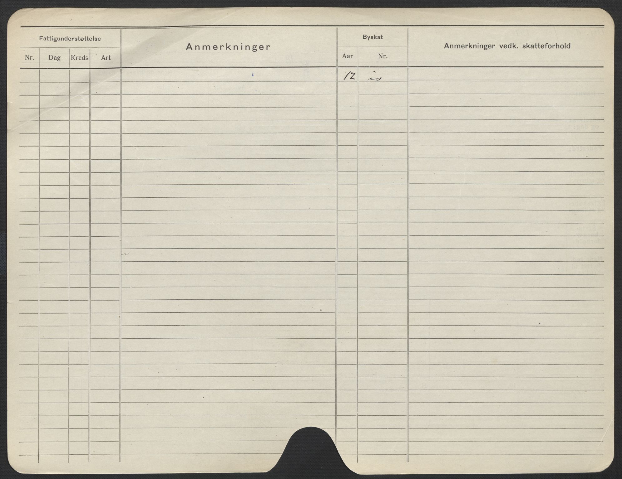 Oslo folkeregister, Registerkort, AV/SAO-A-11715/F/Fa/Fac/L0013: Kvinner, 1906-1914, s. 373b