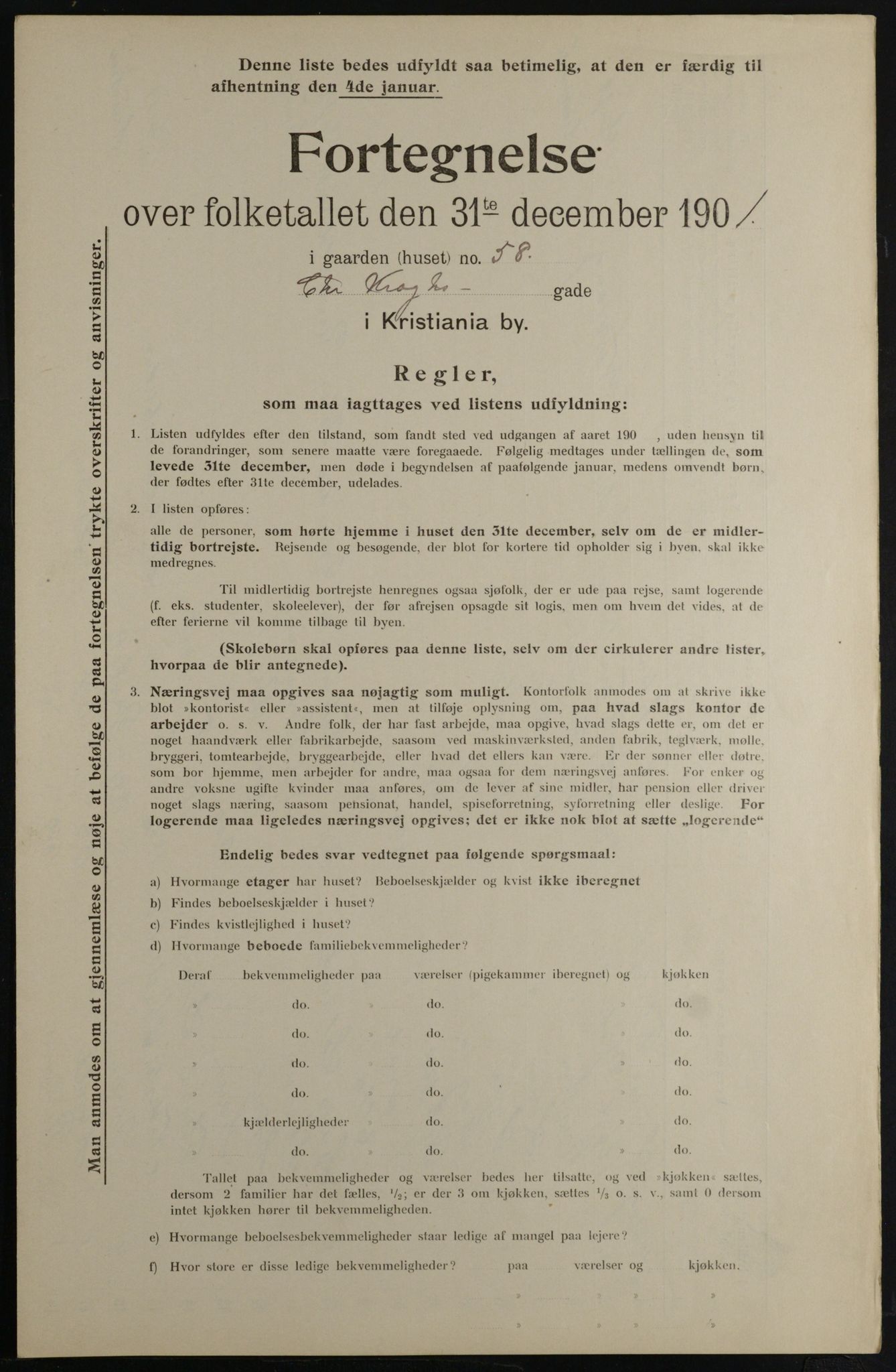 OBA, Kommunal folketelling 31.12.1901 for Kristiania kjøpstad, 1901, s. 2015