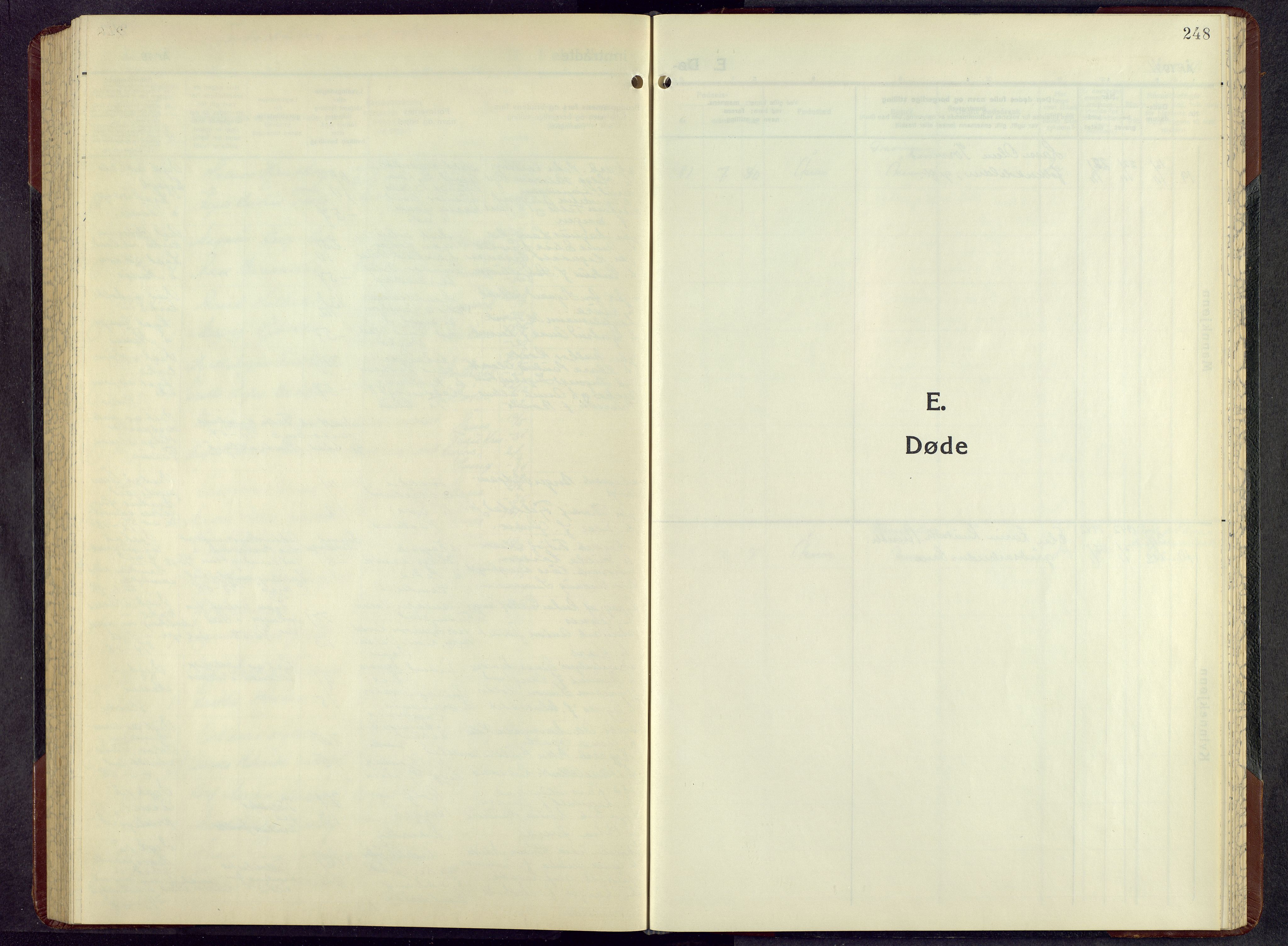 Åsnes prestekontor, AV/SAH-PREST-042/H/Ha/Hab/L0010: Klokkerbok nr. 10, 1941-1962, s. 248