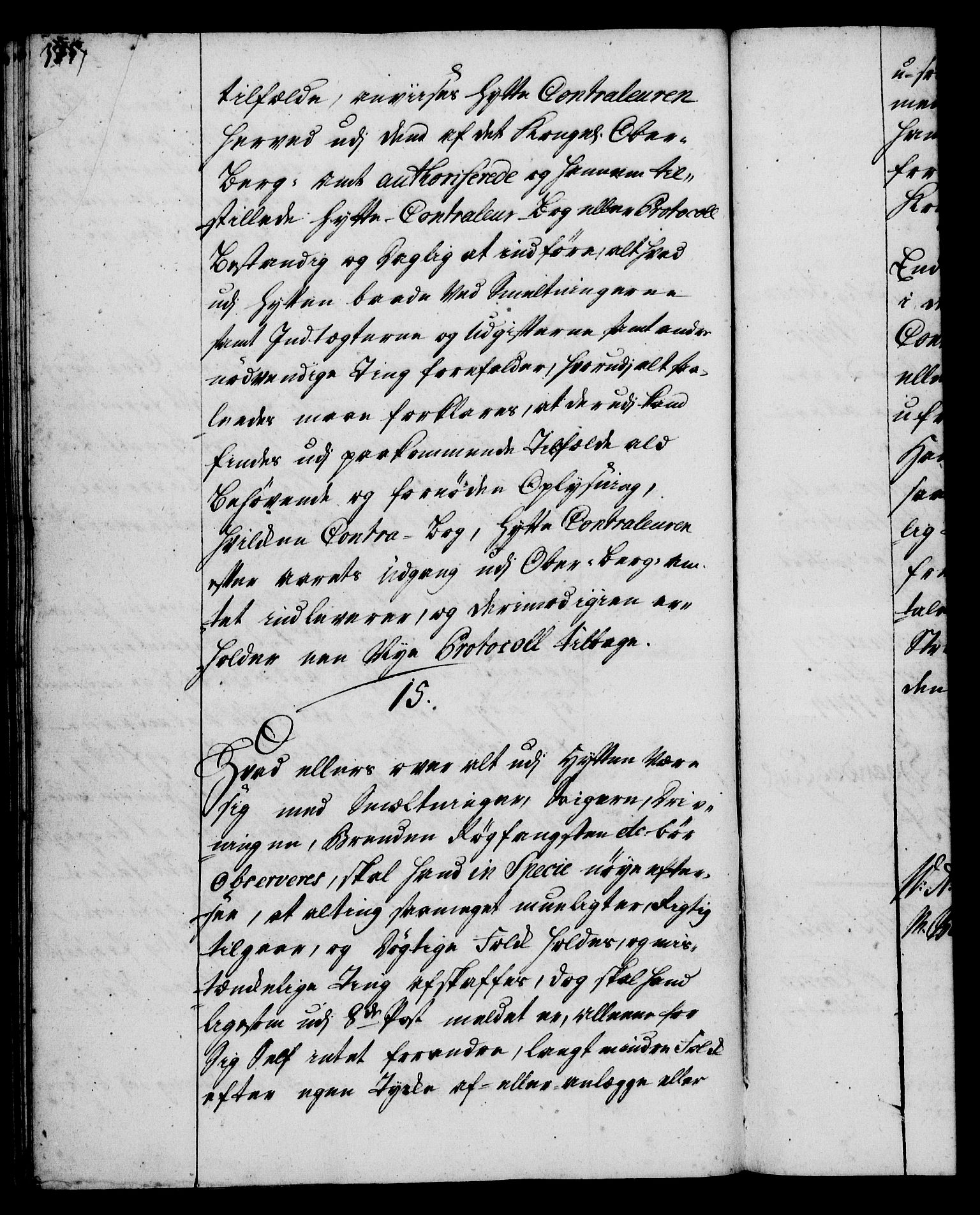 Rentekammeret, Kammerkanselliet, AV/RA-EA-3111/G/Gg/Ggi/L0002: Norsk instruksjonsprotokoll med register (merket RK 53.35), 1729-1751, s. 375