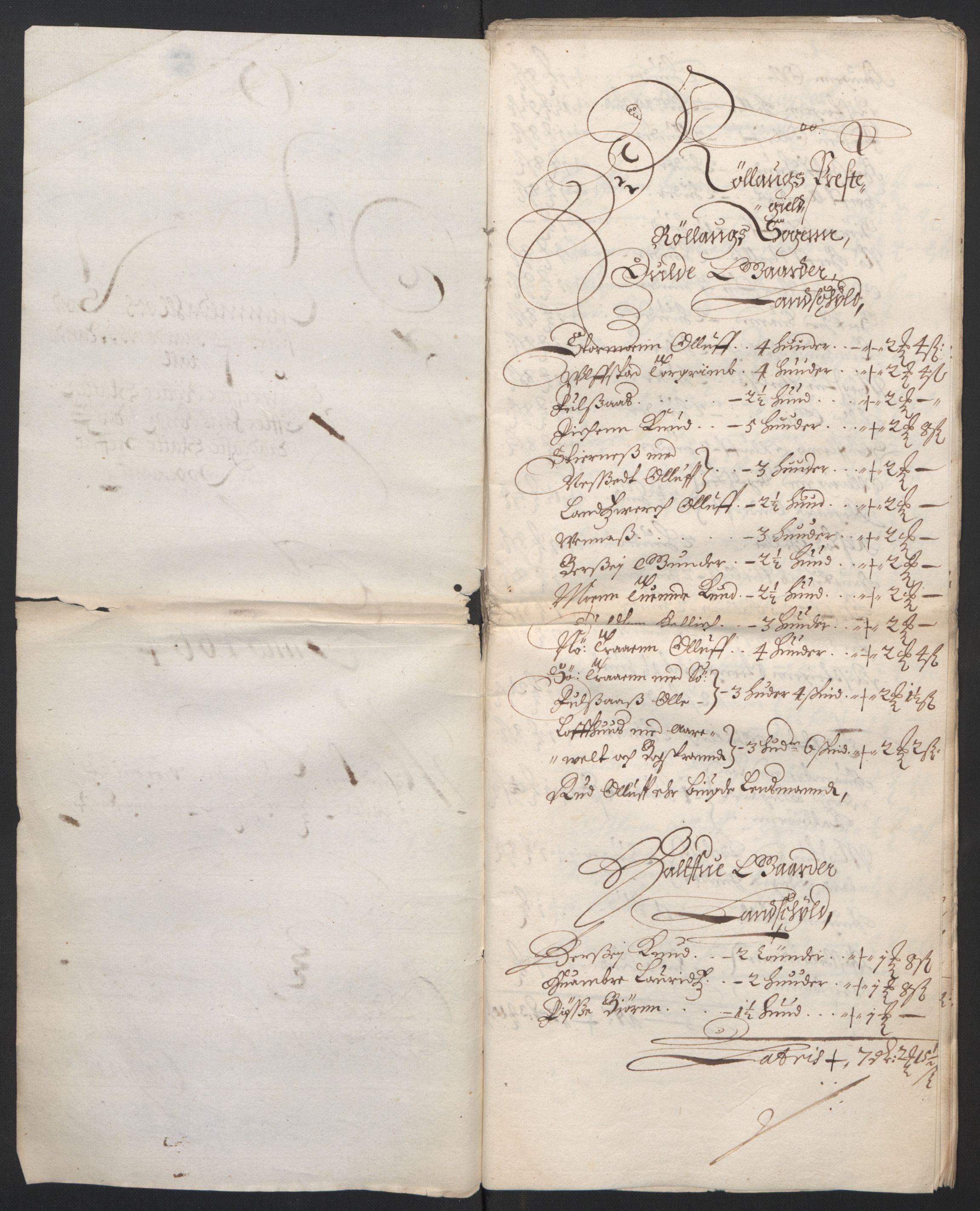 Rentekammeret inntil 1814, Reviderte regnskaper, Lensregnskaper, AV/RA-EA-5023/R/Rb/Rbn/L0006: Numedal og Sandsvær len, 1660-1664