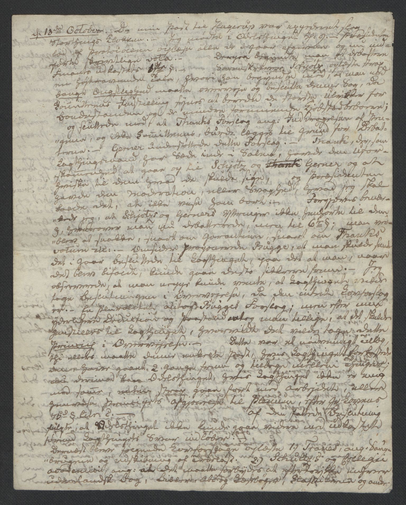 Christie, Wilhelm Frimann Koren, AV/RA-PA-0014/F/L0005: Christies dokumenter fra Stortinget, 1815-1816, s. 101