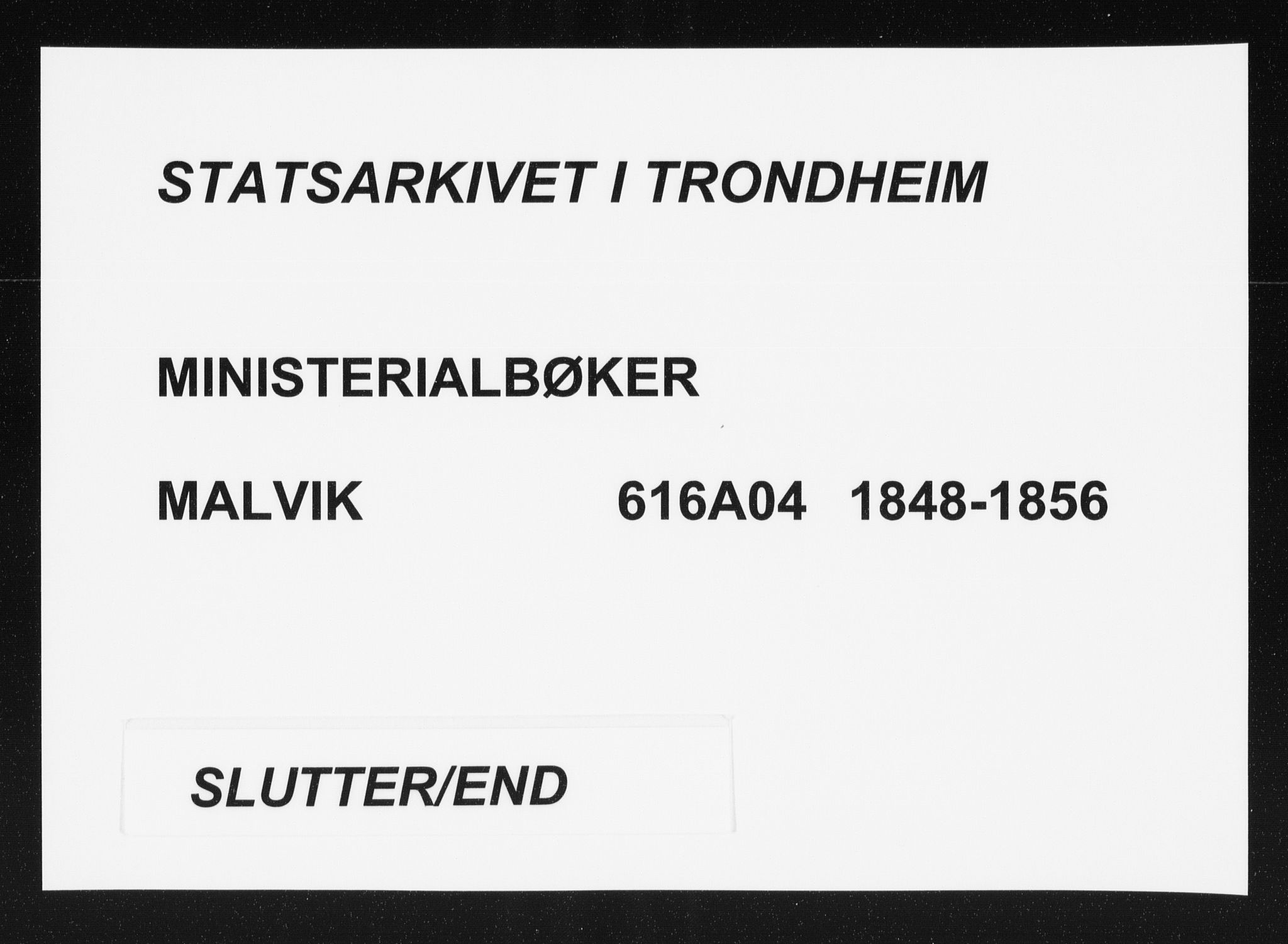 Ministerialprotokoller, klokkerbøker og fødselsregistre - Sør-Trøndelag, AV/SAT-A-1456/616/L0407: Ministerialbok nr. 616A04, 1848-1856