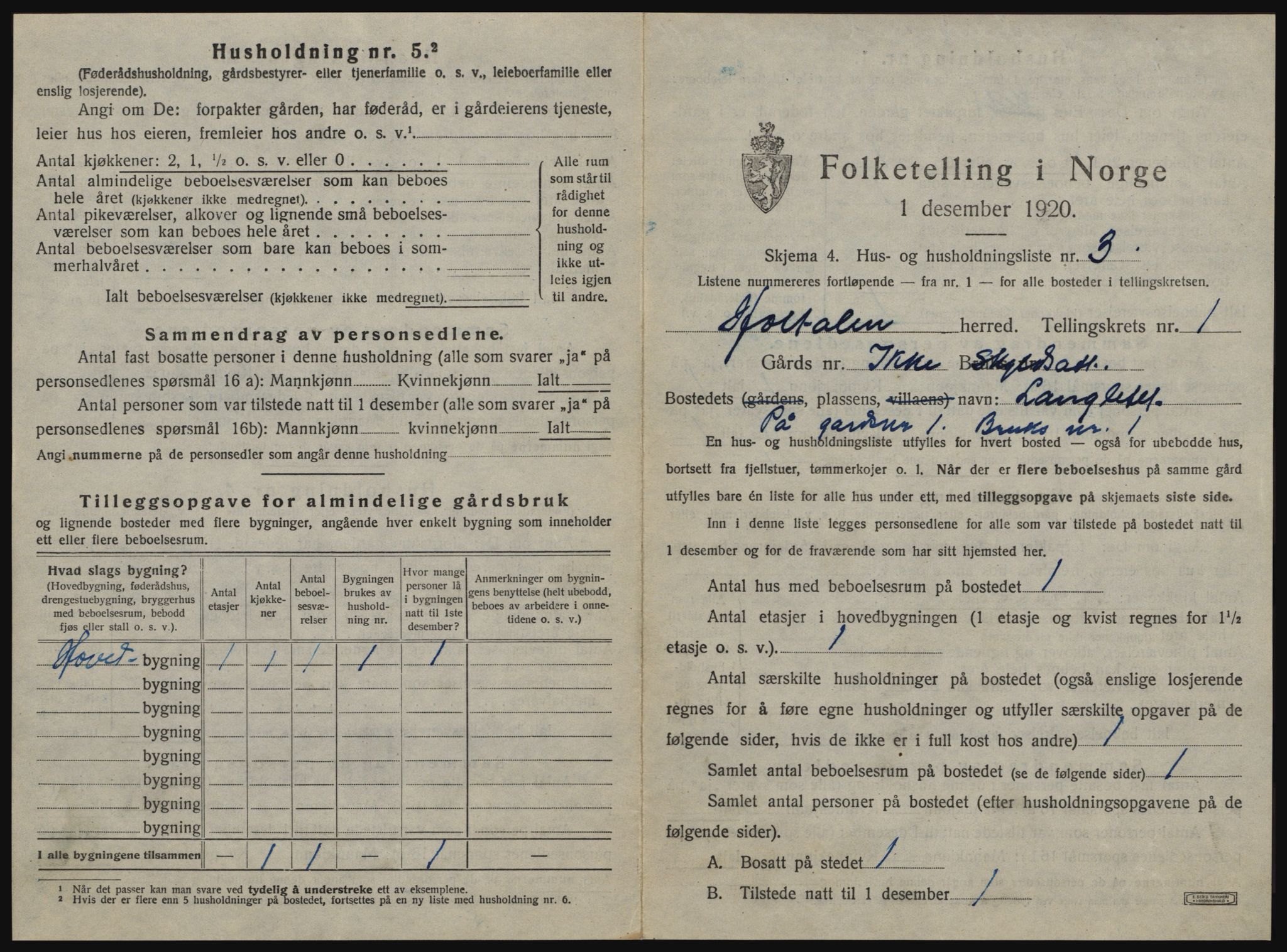 SAT, Folketelling 1920 for 1645 Haltdalen herred, 1920, s. 26