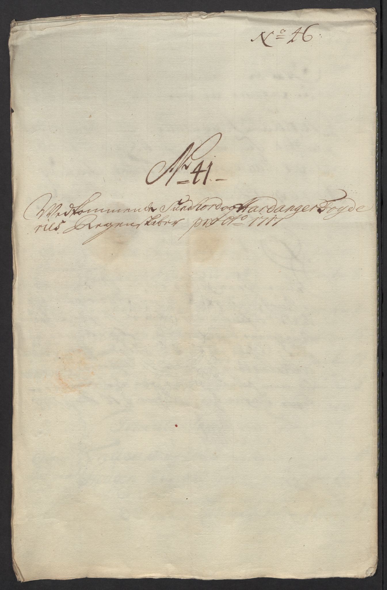 Rentekammeret inntil 1814, Reviderte regnskaper, Fogderegnskap, AV/RA-EA-4092/R48/L2994: Fogderegnskap Sunnhordland og Hardanger, 1717, s. 204