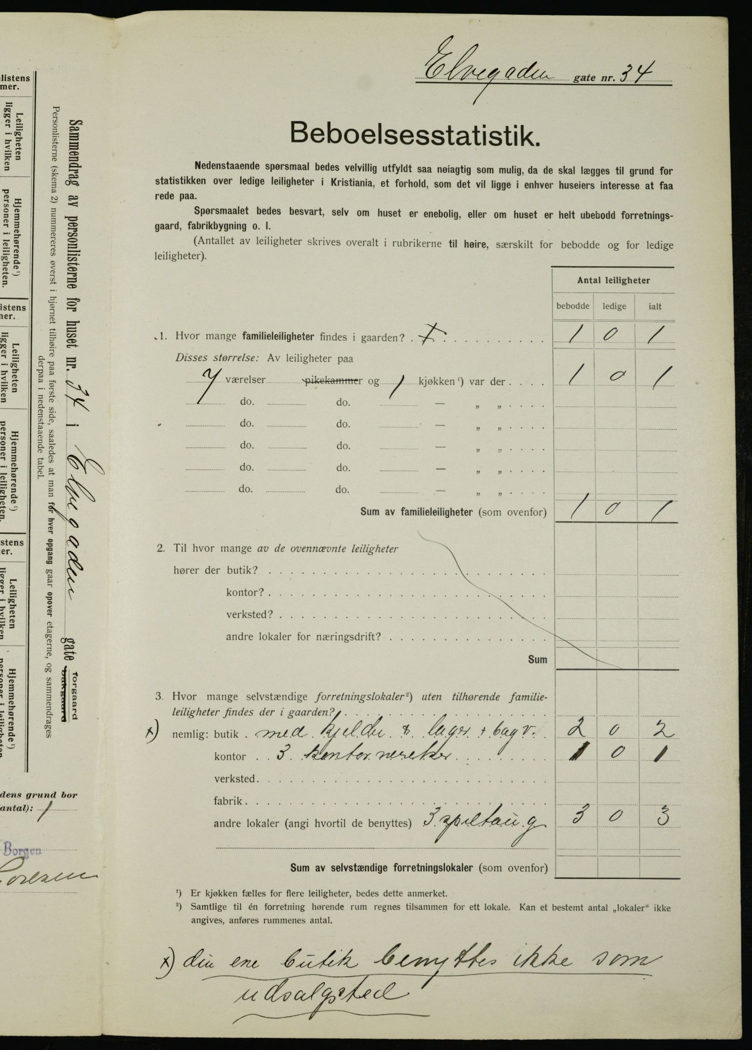 OBA, Kommunal folketelling 1.2.1912 for Kristiania, 1912, s. 20942