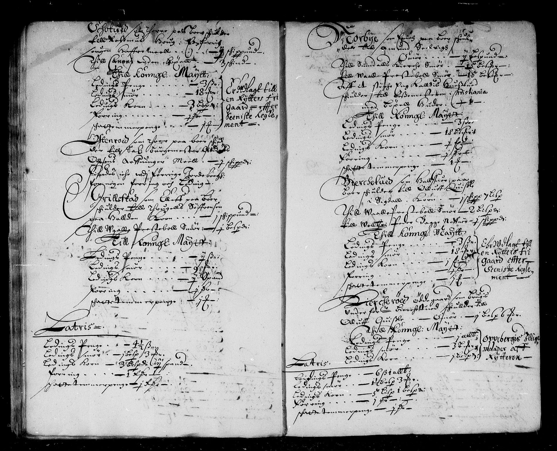 Rentekammeret inntil 1814, Reviderte regnskaper, Stiftamtstueregnskaper, Landkommissariatet på Akershus og Akershus stiftamt, AV/RA-EA-5869/R/Rb/L0039: Akershus stiftamt, 1666