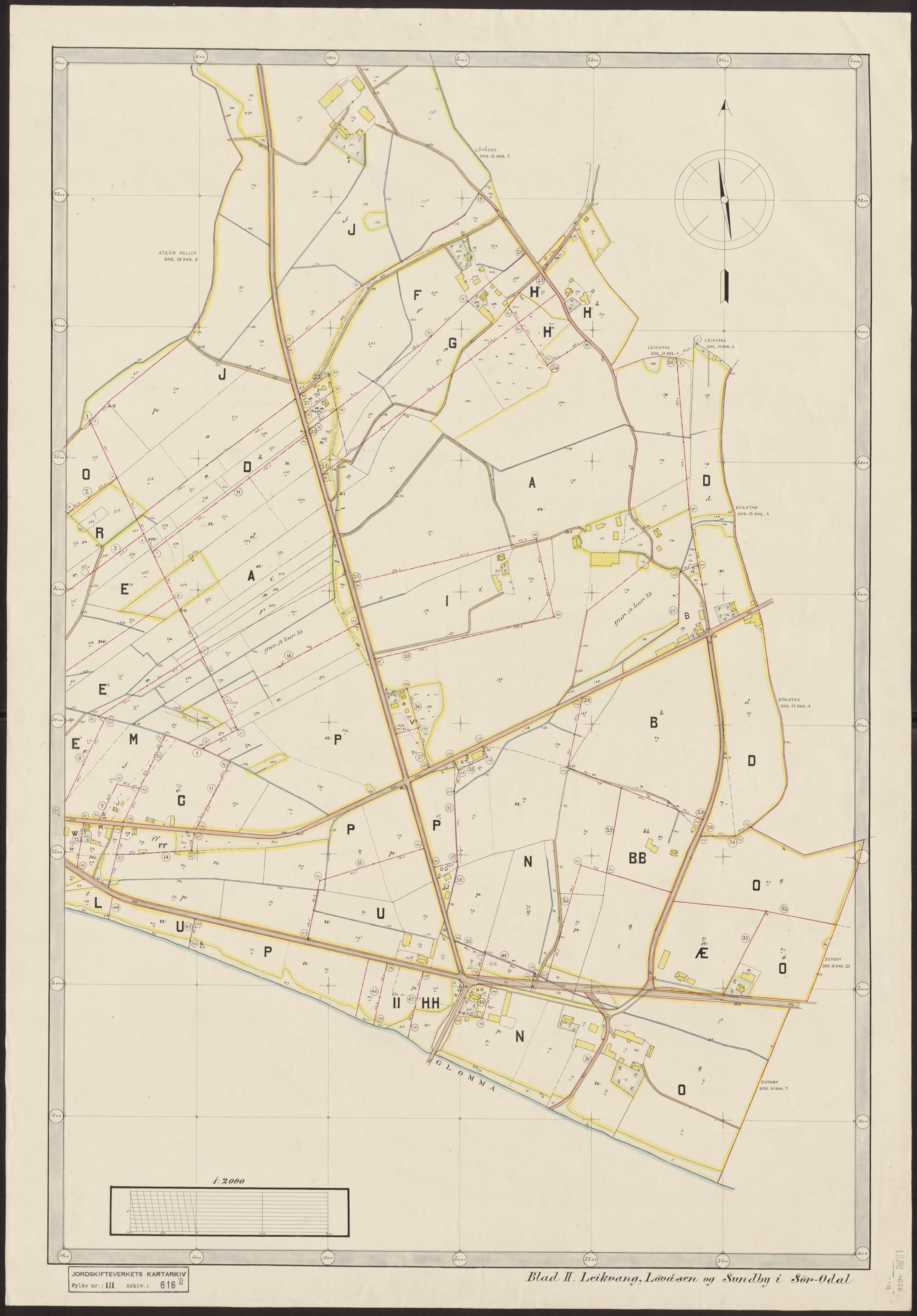 Jordskifteverkets kartarkiv, RA/S-3929/T, 1859-1988, s. 968