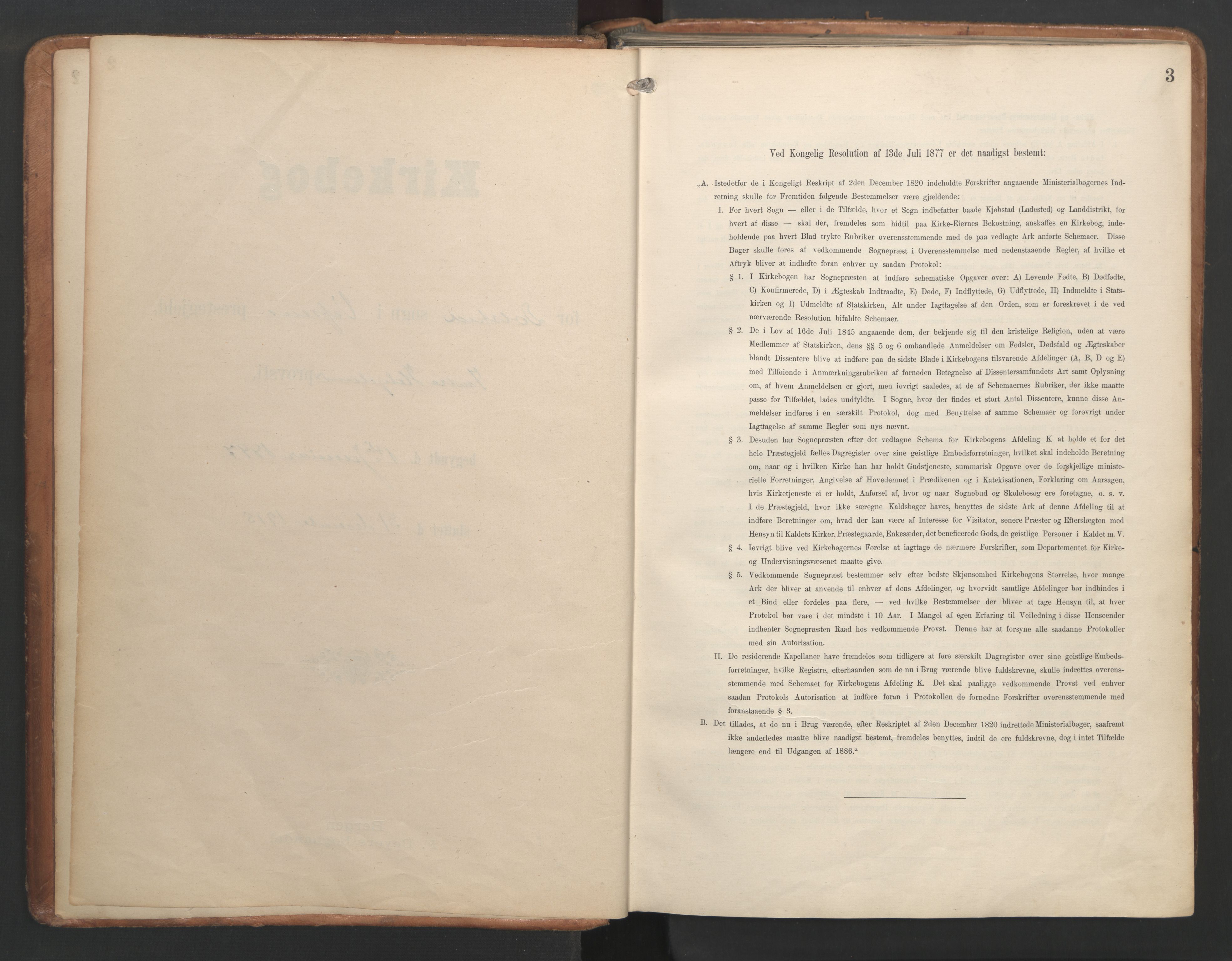 Ministerialprotokoller, klokkerbøker og fødselsregistre - Nordland, AV/SAT-A-1459/820/L0298: Ministerialbok nr. 820A19, 1897-1915, s. 3