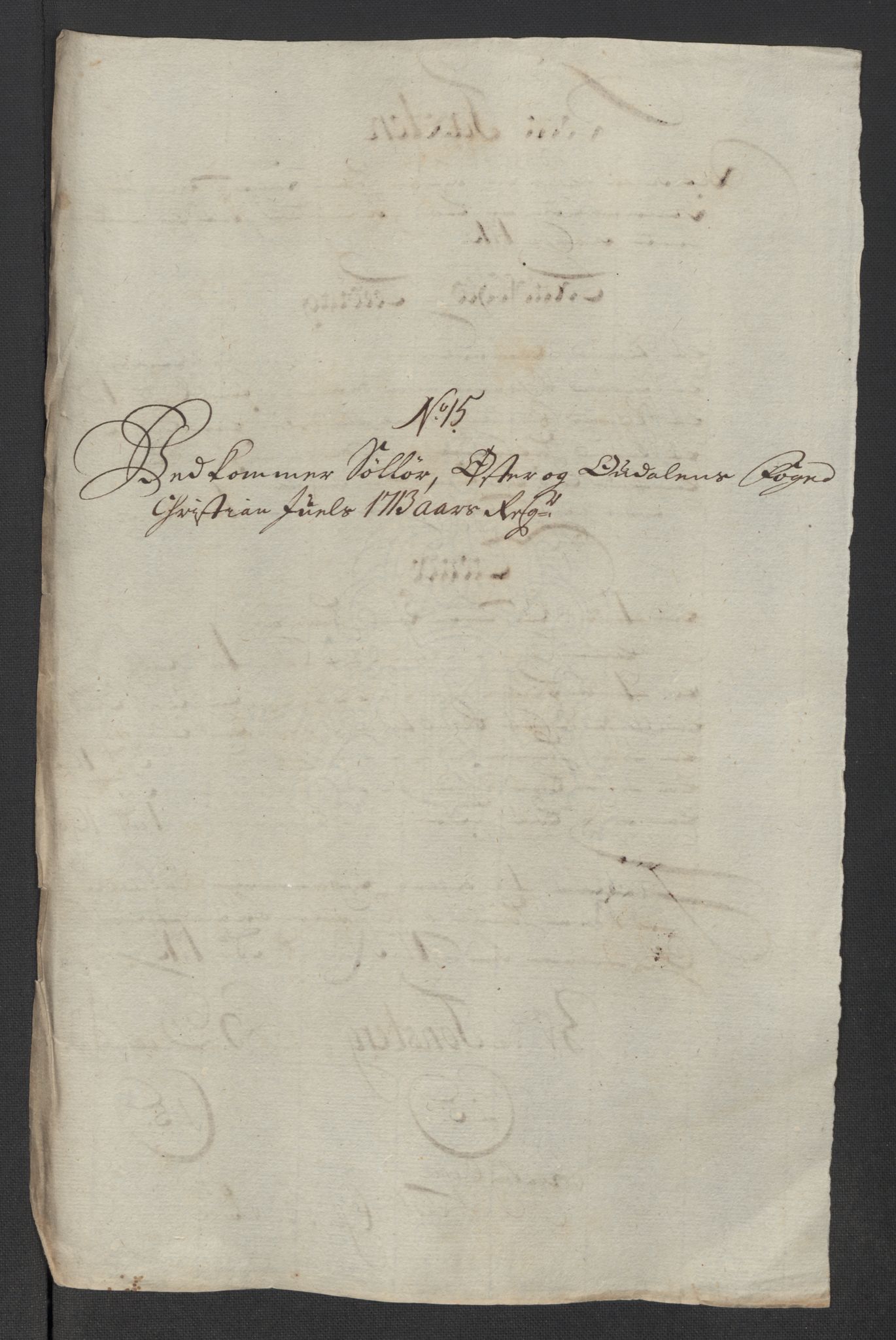 Rentekammeret inntil 1814, Reviderte regnskaper, Fogderegnskap, RA/EA-4092/R13/L0850: Fogderegnskap Solør, Odal og Østerdal, 1713, s. 277