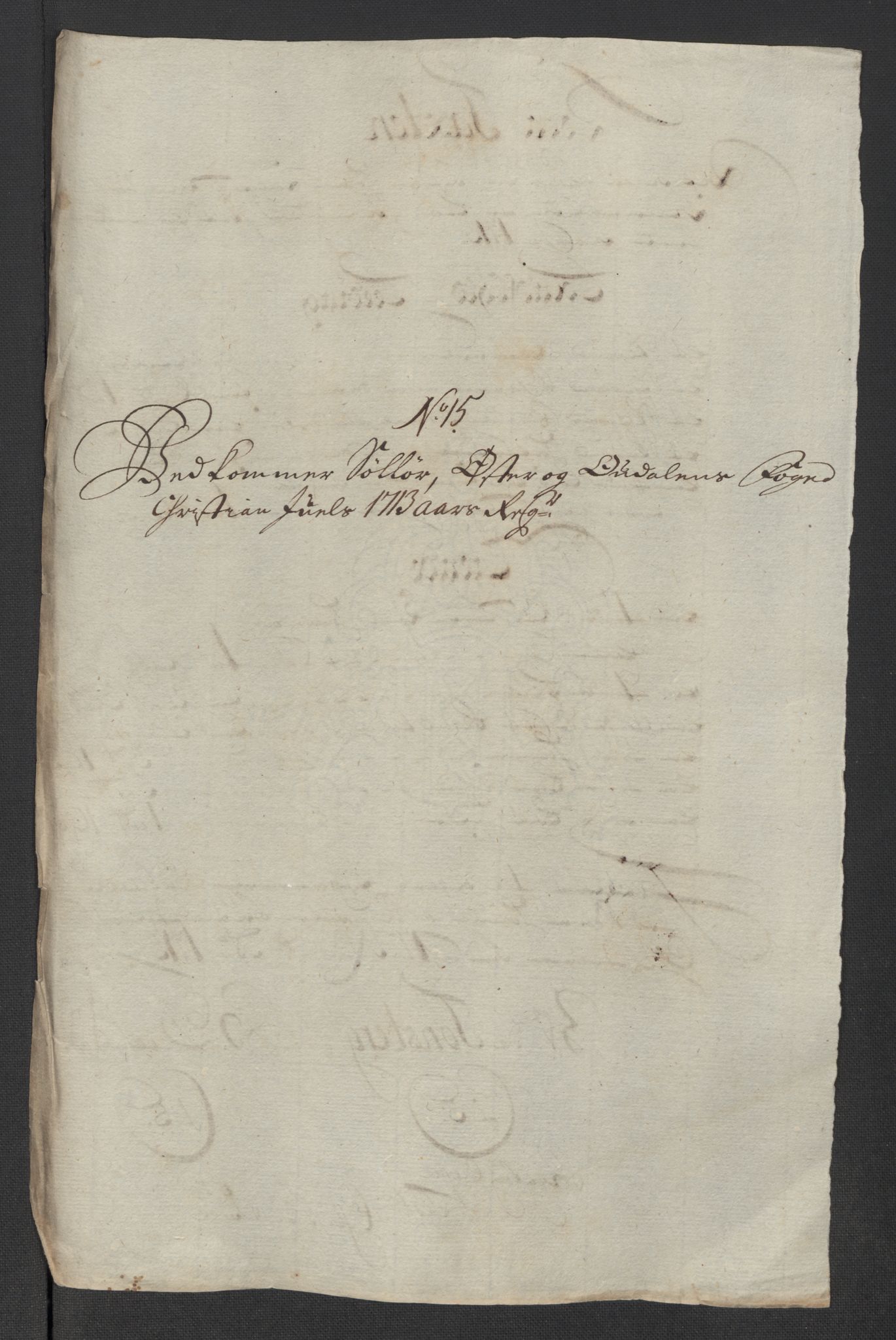 Rentekammeret inntil 1814, Reviderte regnskaper, Fogderegnskap, AV/RA-EA-4092/R13/L0850: Fogderegnskap Solør, Odal og Østerdal, 1713, s. 277