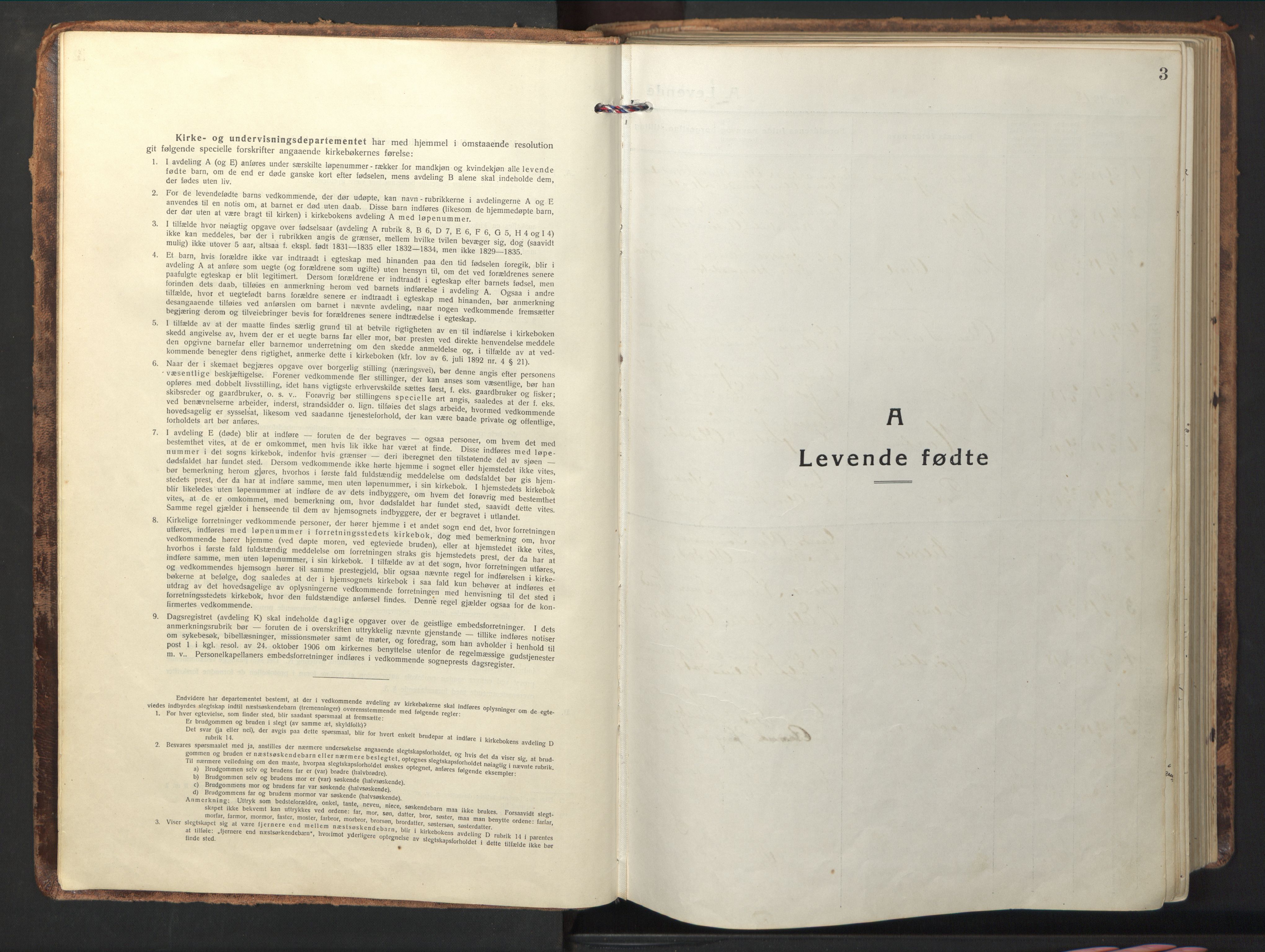 Ministerialprotokoller, klokkerbøker og fødselsregistre - Nord-Trøndelag, SAT/A-1458/714/L0136: Klokkerbok nr. 714C05, 1918-1957, s. 3