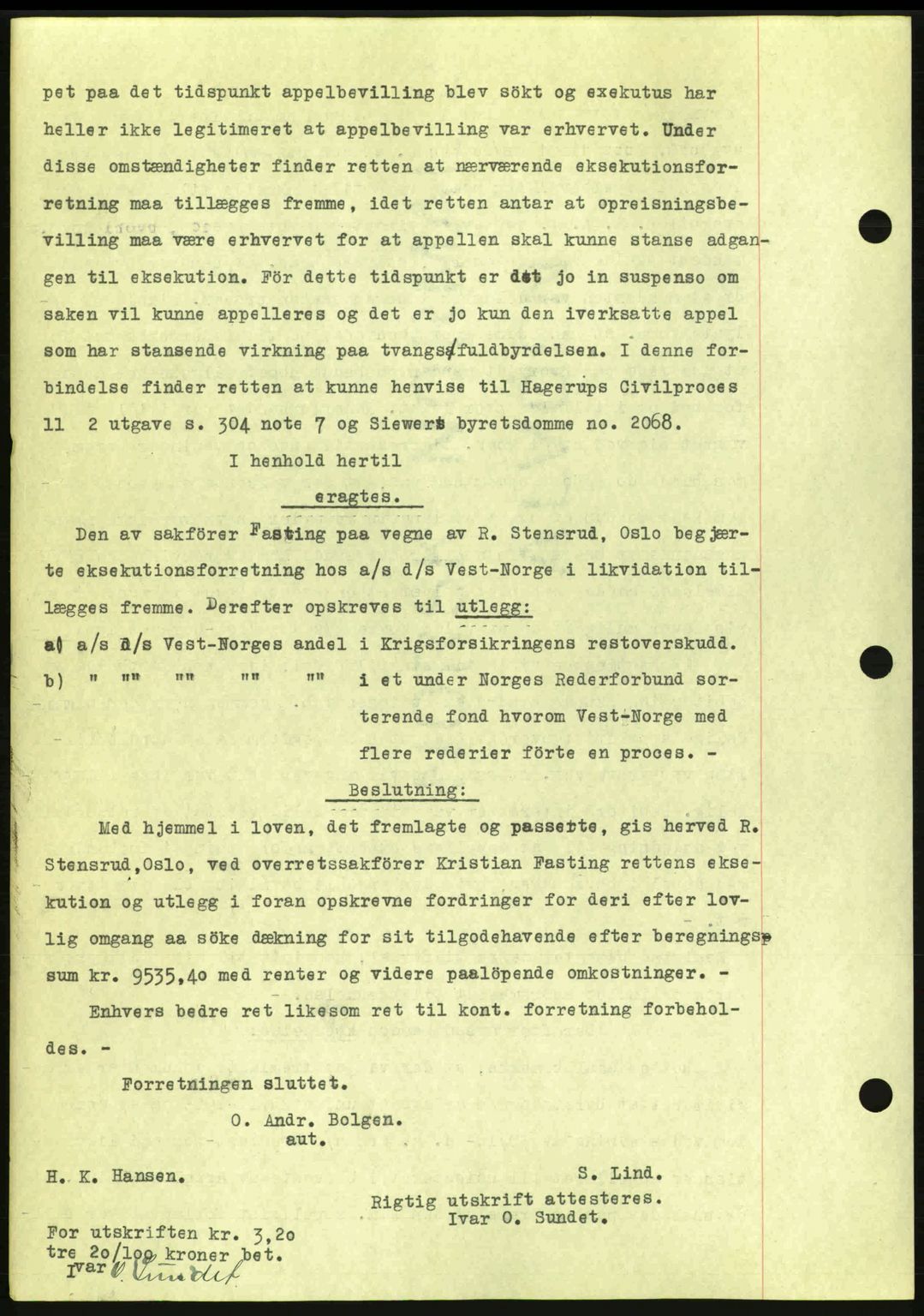 Kristiansund byfogd, AV/SAT-A-4587/A/27: Pantebok nr. 21, 1926-1928, Tingl.dato: 22.11.1926
