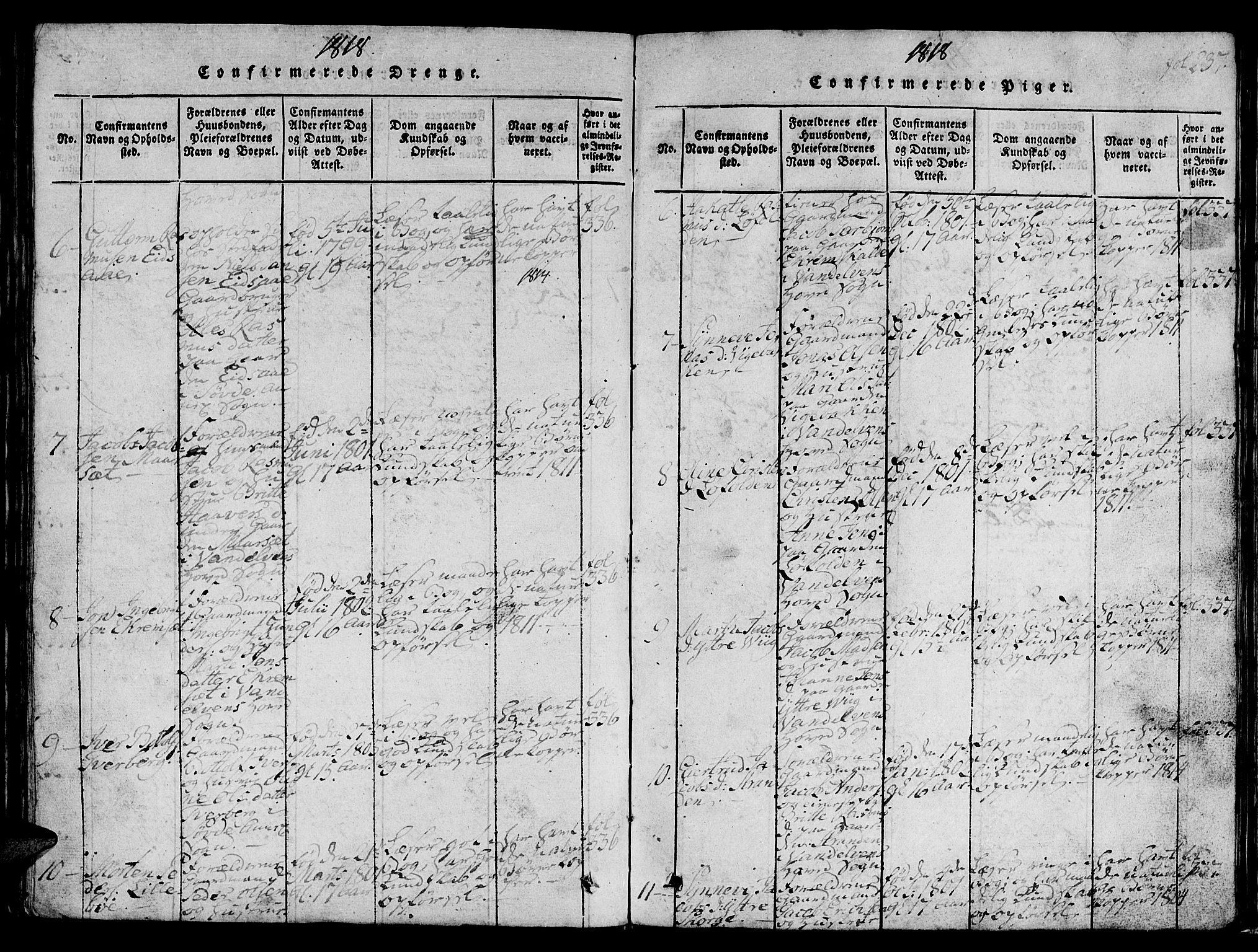 Ministerialprotokoller, klokkerbøker og fødselsregistre - Møre og Romsdal, AV/SAT-A-1454/501/L0004: Ministerialbok nr. 501A04, 1816-1831, s. 237