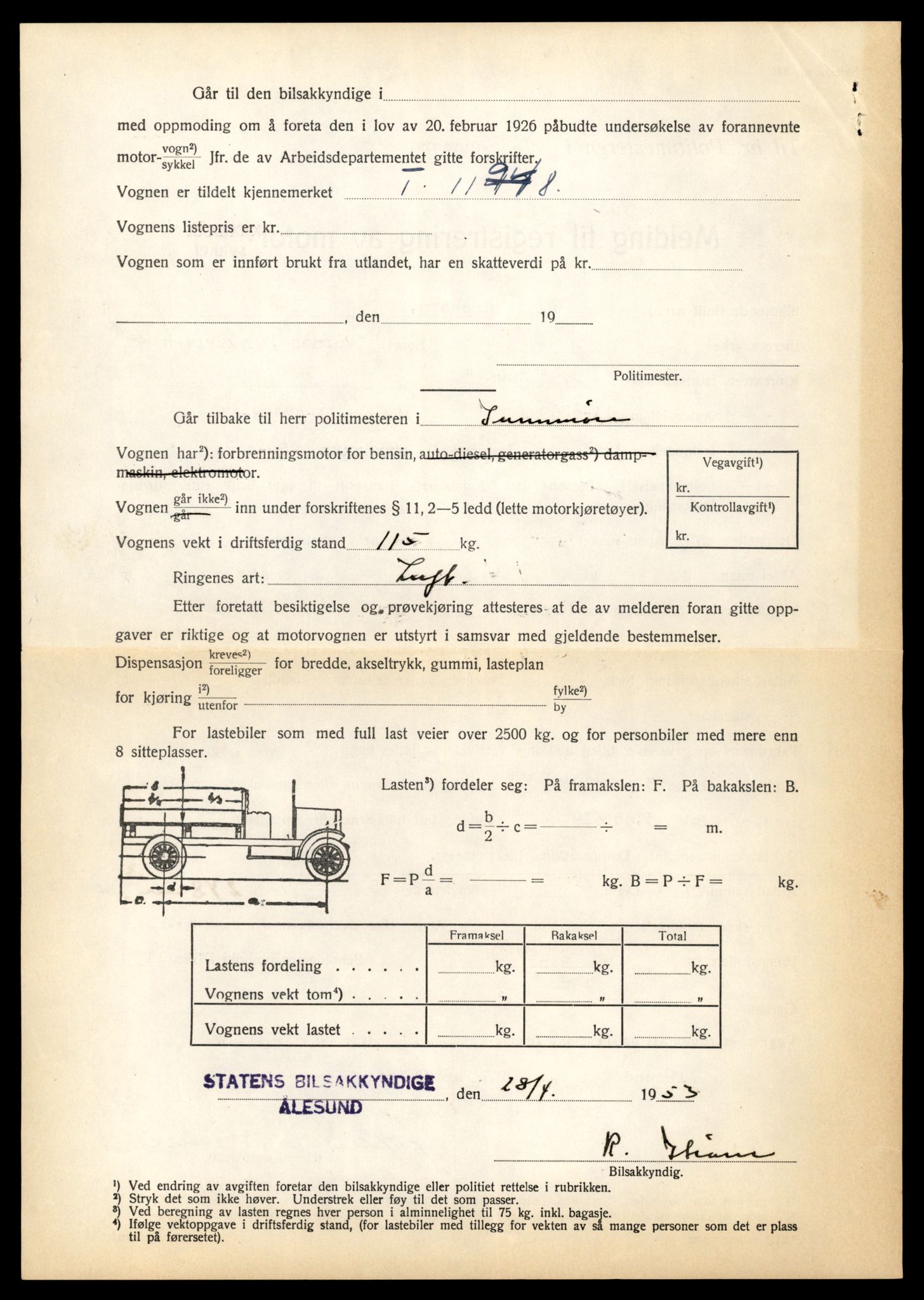 Møre og Romsdal vegkontor - Ålesund trafikkstasjon, AV/SAT-A-4099/F/Fe/L0031: Registreringskort for kjøretøy T 11800 - T 11996, 1927-1998, s. 2558