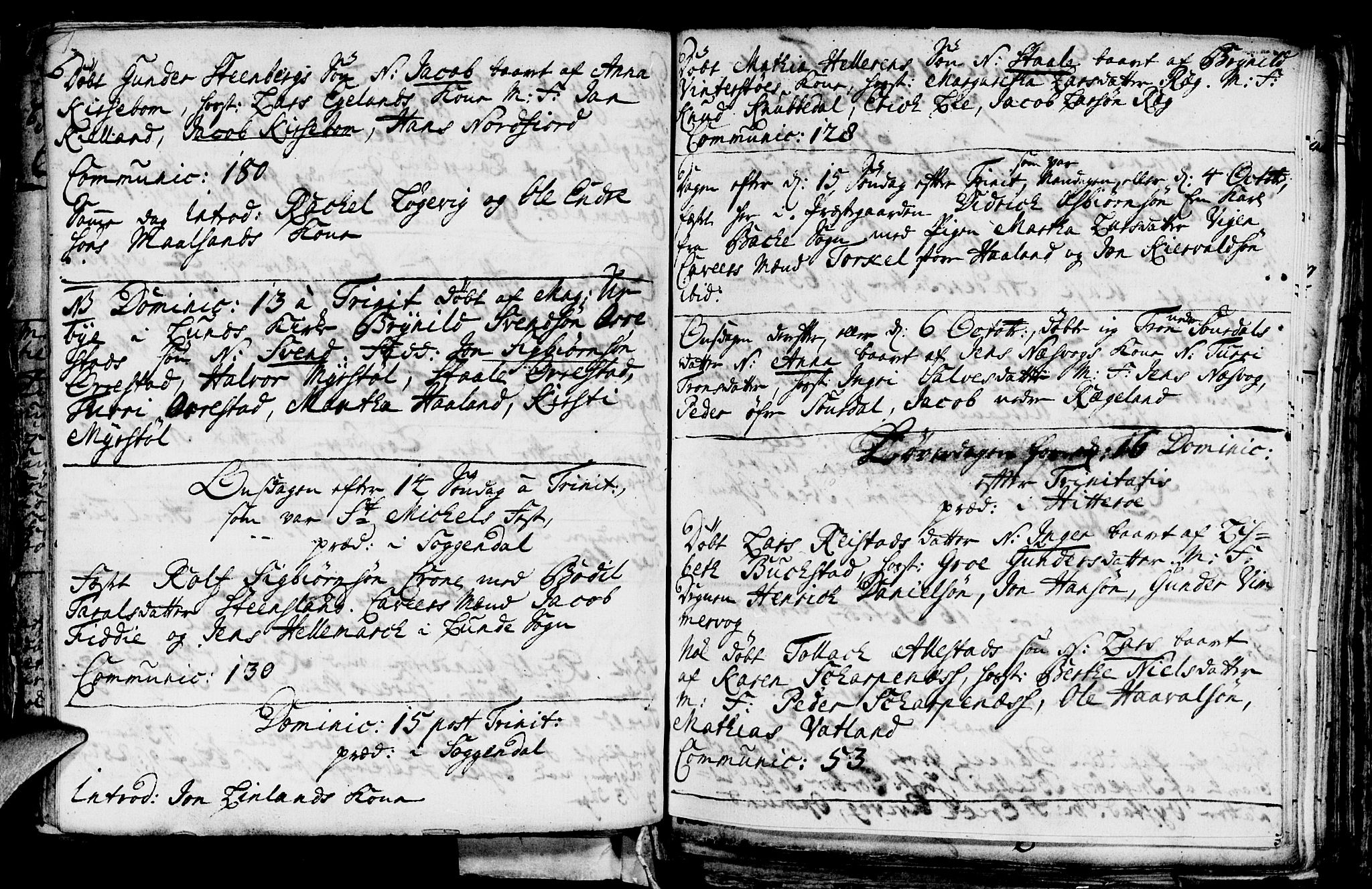 Sokndal sokneprestkontor, AV/SAST-A-101808: Ministerialbok nr. A 1, 1729-1740