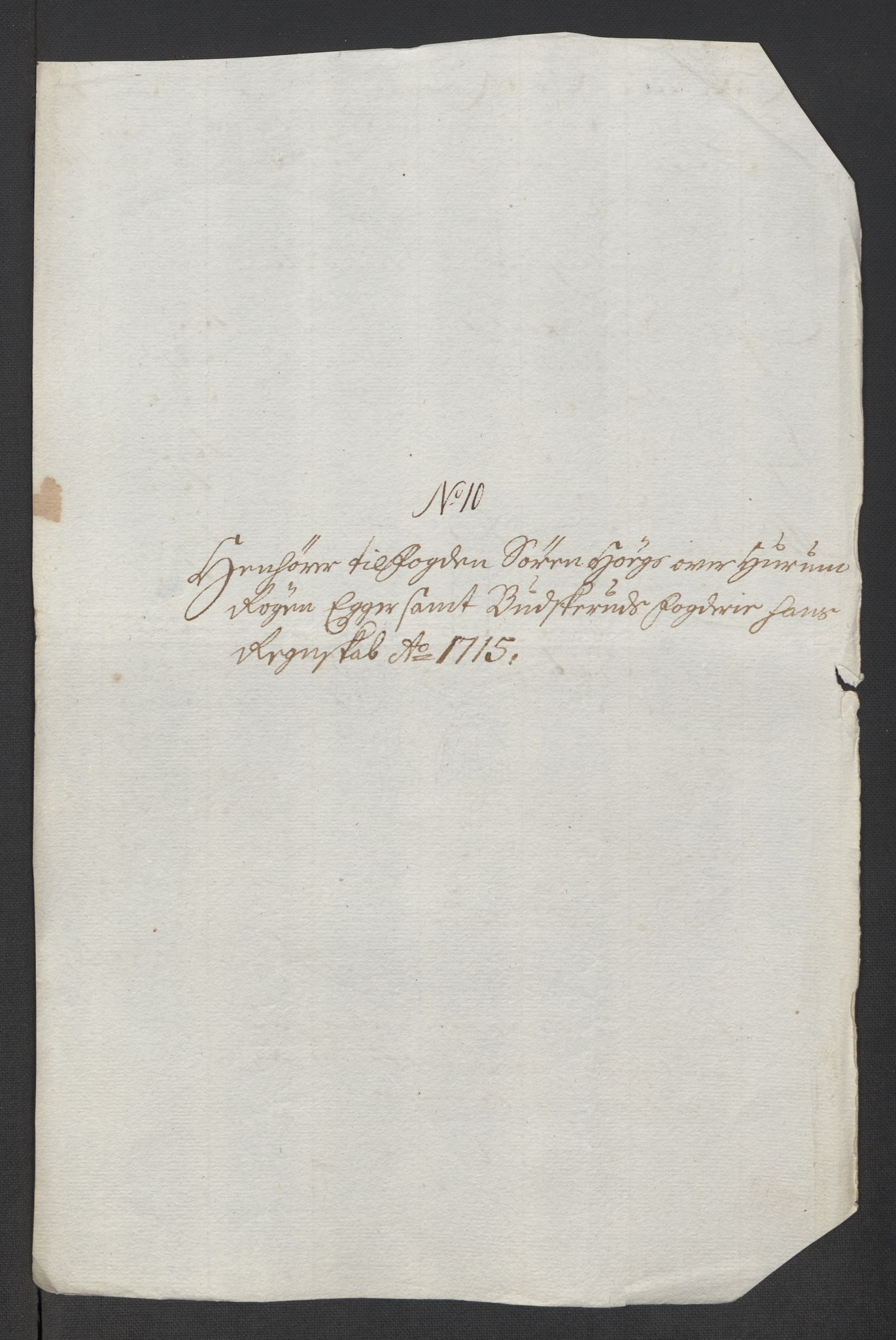 Rentekammeret inntil 1814, Reviderte regnskaper, Fogderegnskap, AV/RA-EA-4092/R31/L1710: Fogderegnskap Hurum, Røyken, Eiker, Lier og Buskerud, 1715-1716, s. 89