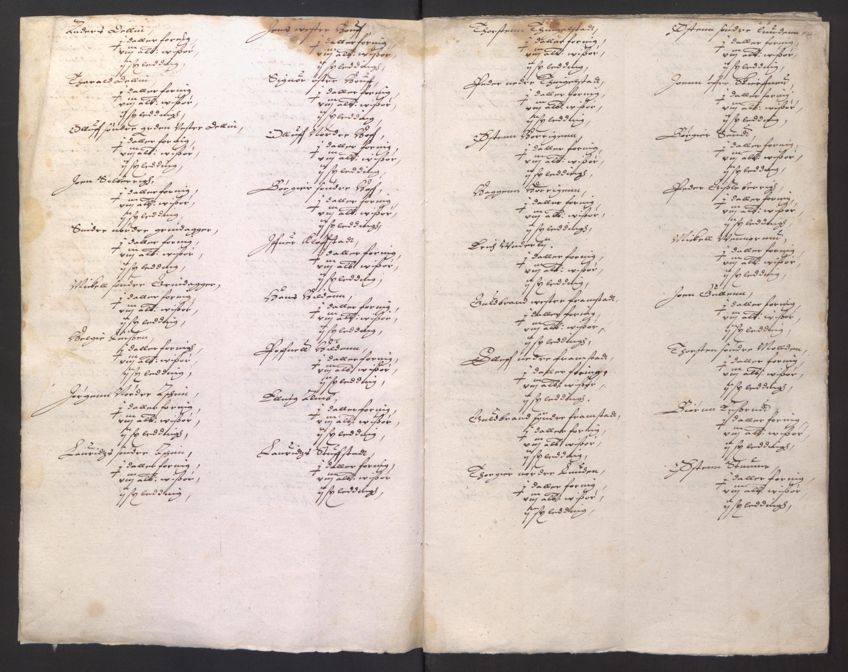 Stattholderembetet 1572-1771, RA/EA-2870/Ek/L0001/0002: Jordebøker før 1624 og til utligning av garnisonsskatt 1624-1626: / Jordebøker for Akershus len, 1624-1625, s. 70