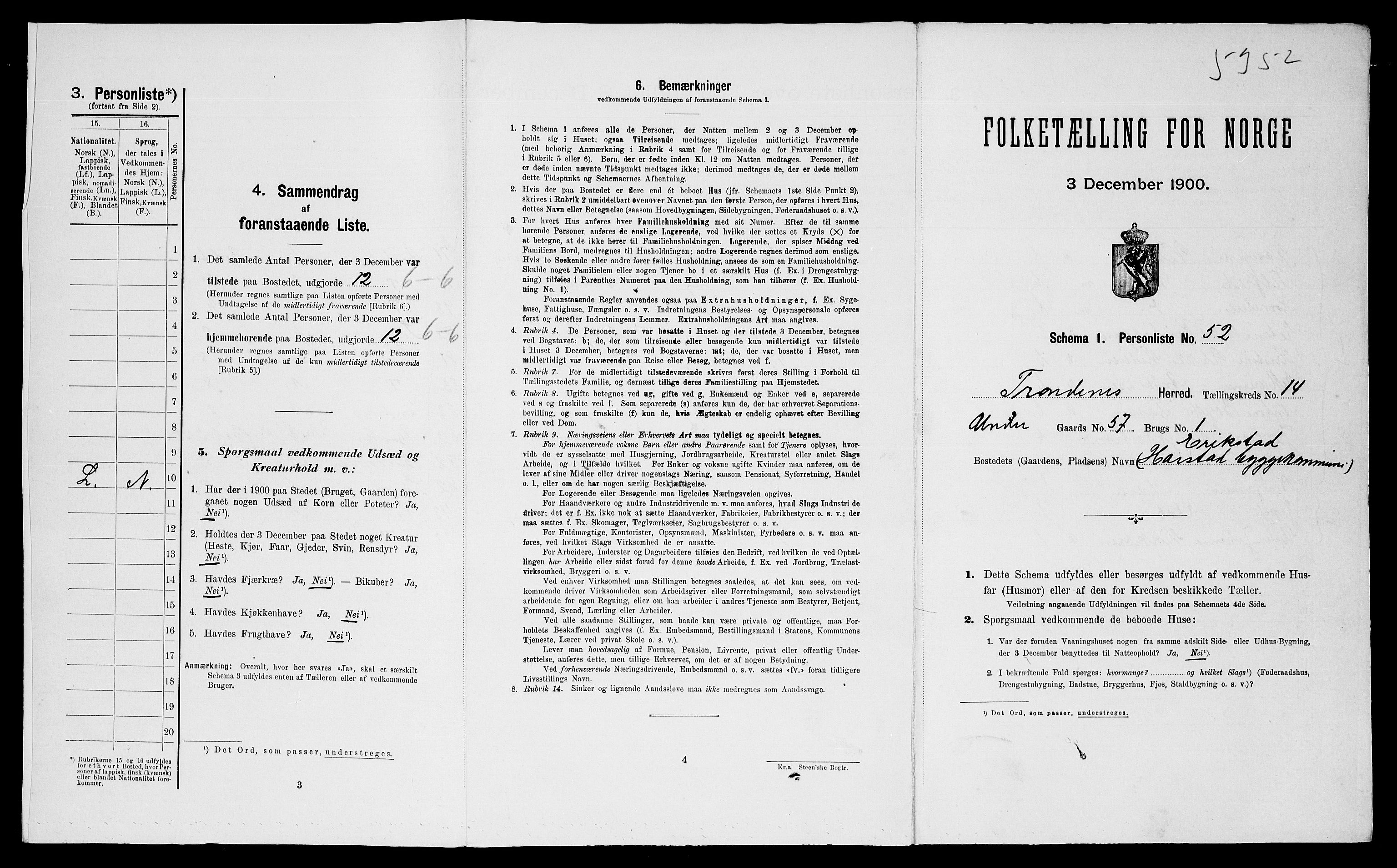 SATØ, Folketelling 1900 for 1914 Trondenes herred, 1900, s. 1544