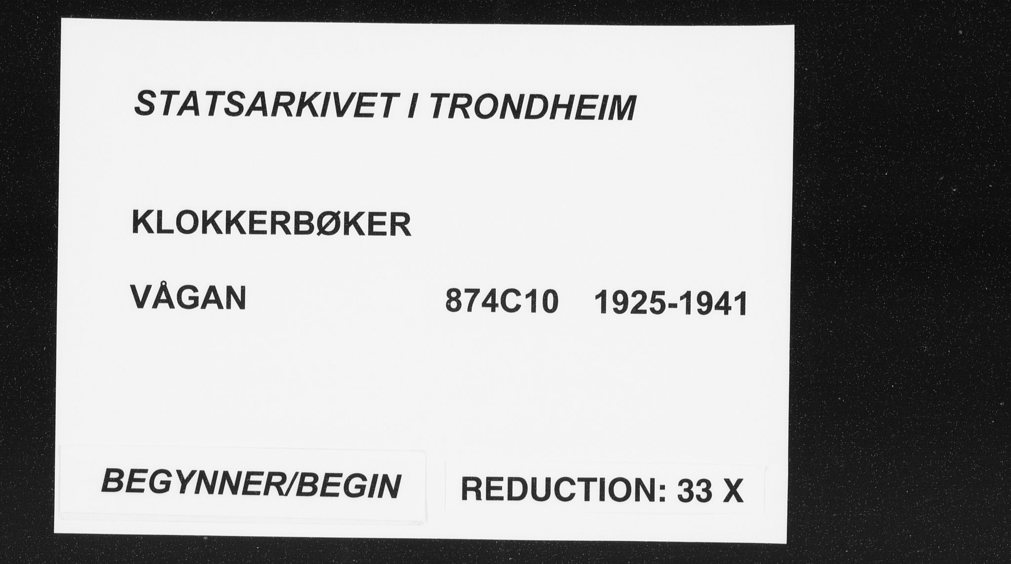 Ministerialprotokoller, klokkerbøker og fødselsregistre - Nordland, SAT/A-1459/874/L1081: Klokkerbok nr. 874C10, 1925-1941