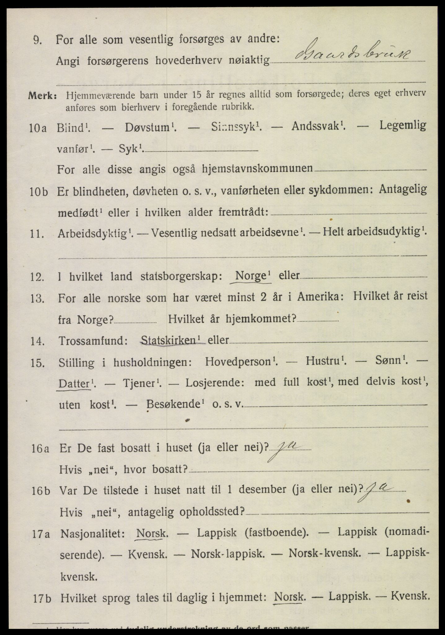 SAT, Folketelling 1920 for 1736 Snåsa herred, 1920, s. 5735