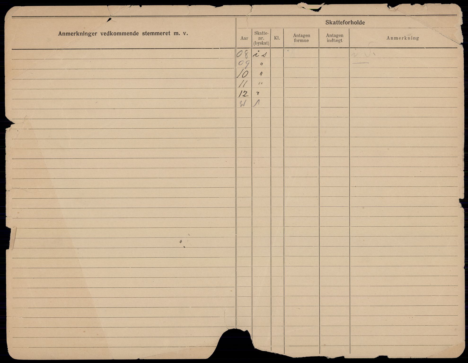 Oslo folkeregister, Registerkort, SAO/A-11715/K/Kb/L0022: A - H, 1915