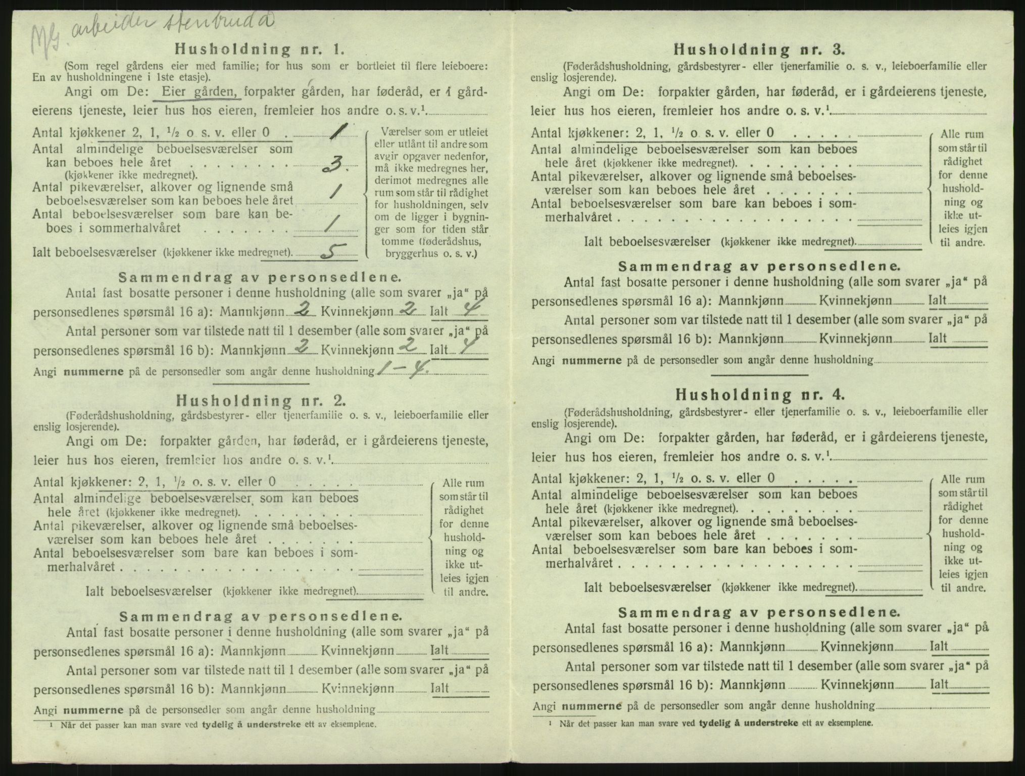 SAKO, Folketelling 1920 for 0798 Fredriksvern herred, 1920, s. 372