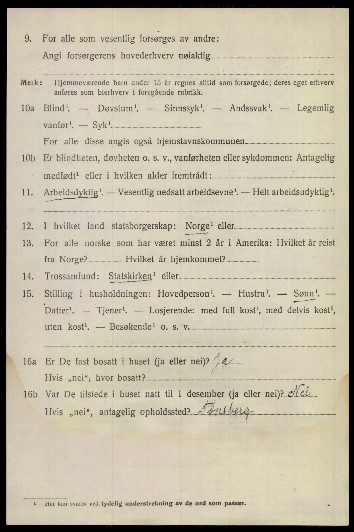 SAKO, Folketelling 1920 for 0721 Sem herred, 1920, s. 10810