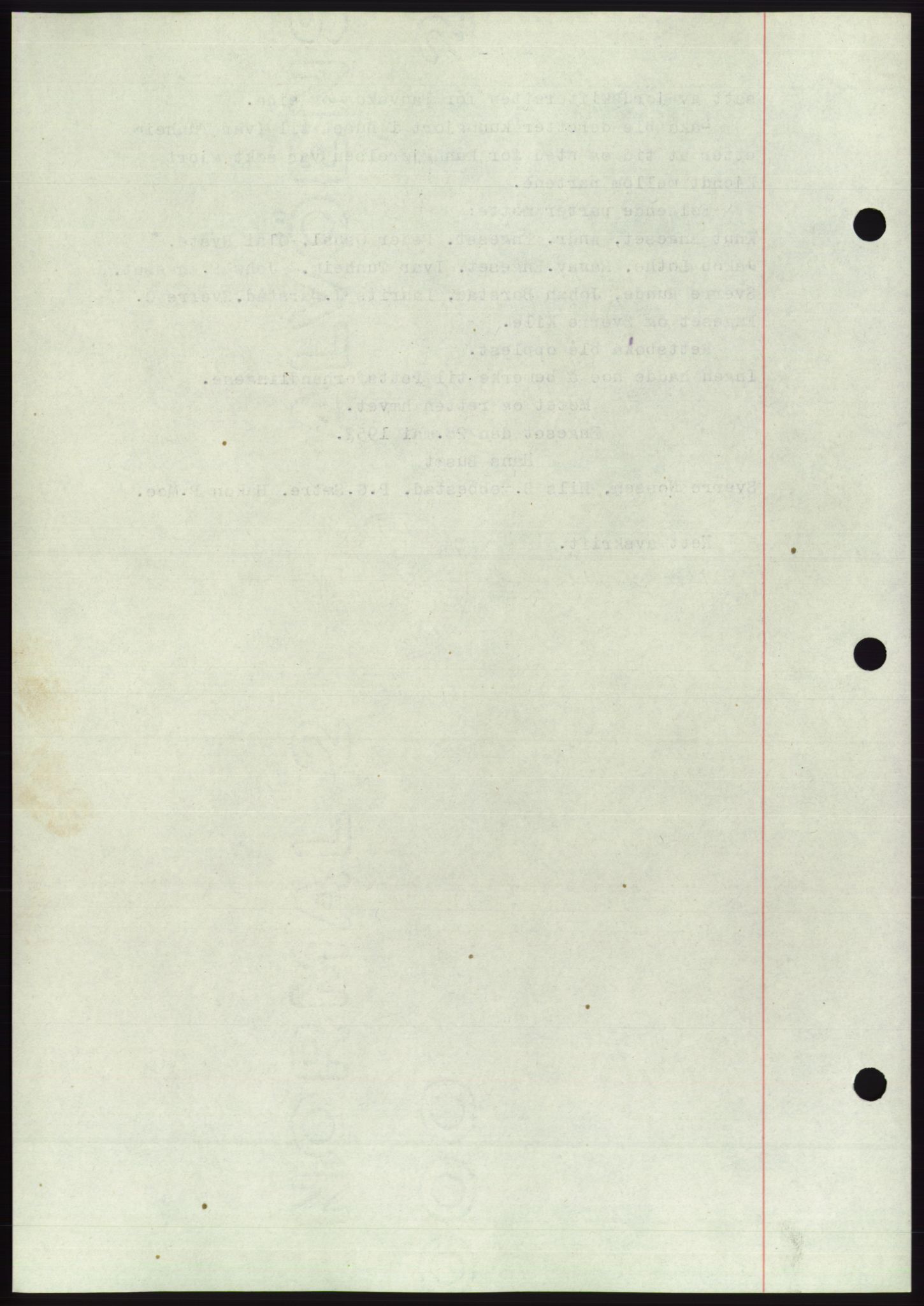 Søre Sunnmøre sorenskriveri, AV/SAT-A-4122/1/2/2C/L0094: Pantebok nr. 20A, 1953-1953, Dagboknr: 476/1953