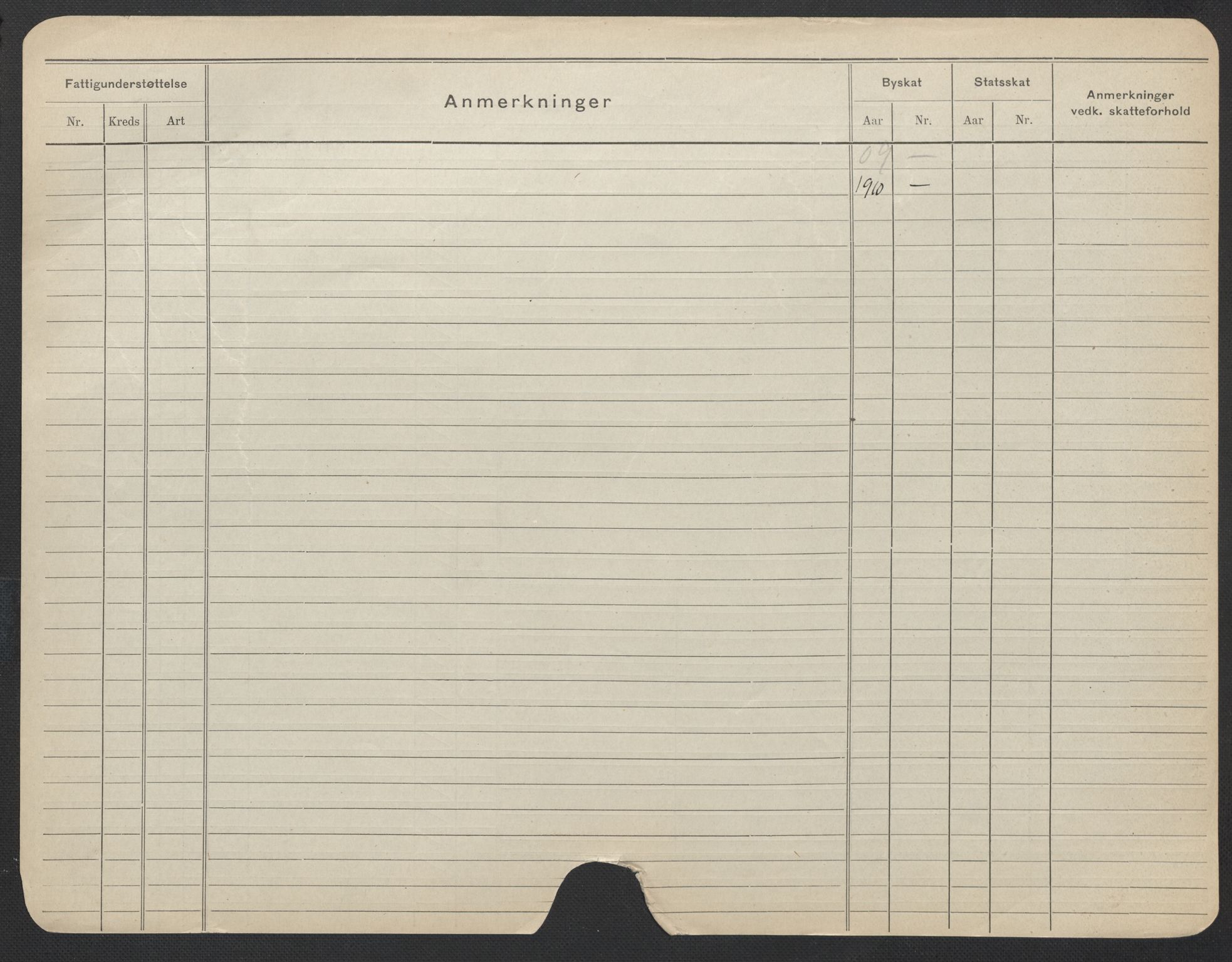 Oslo folkeregister, Registerkort, AV/SAO-A-11715/F/Fa/Fac/L0023: Kvinner, 1906-1914, s. 398b