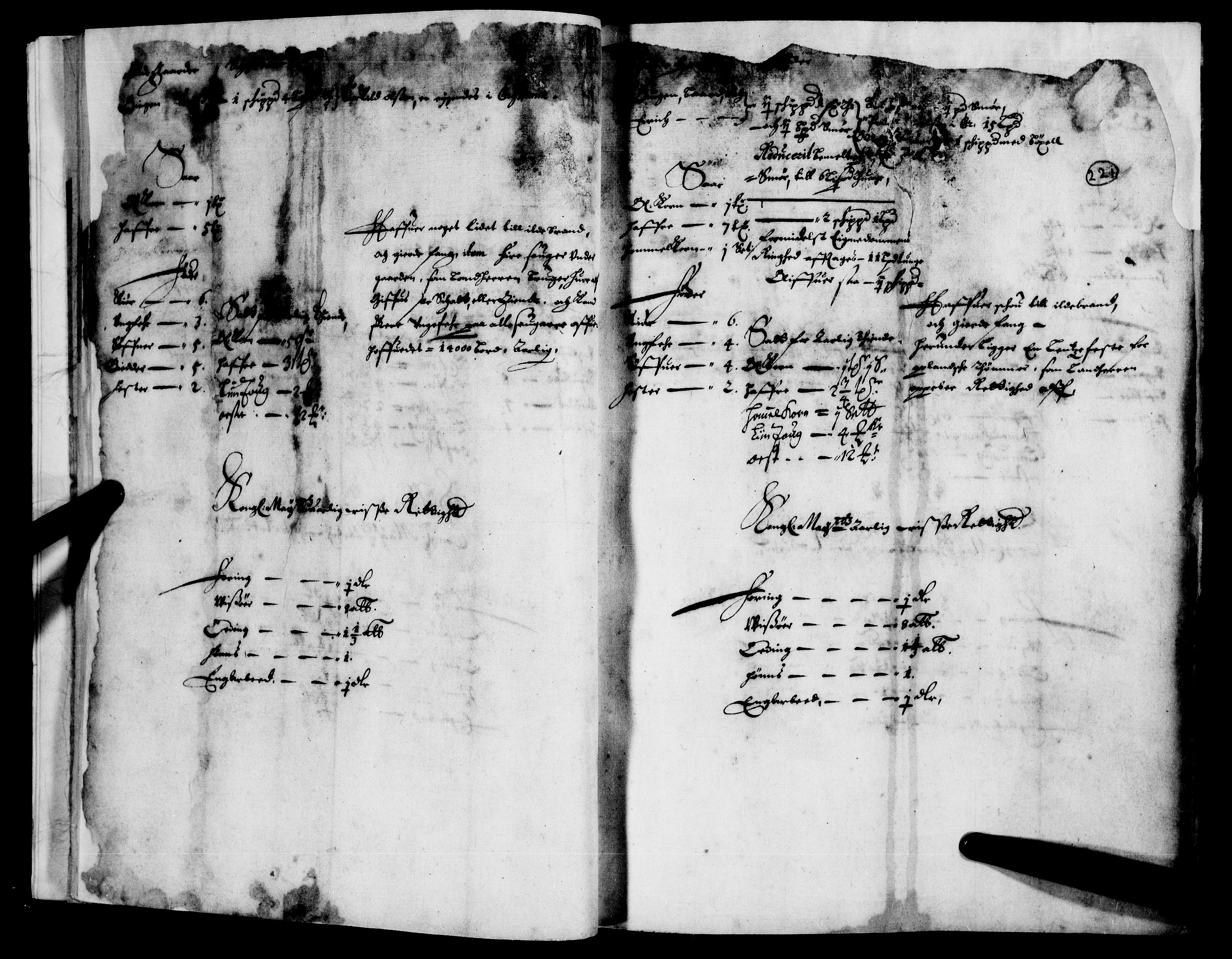 Rentekammeret inntil 1814, Realistisk ordnet avdeling, AV/RA-EA-4070/N/Nb/Nba/L0008: Nedre Romerike fogderi, 2. del, 1666, s. 220b-221a