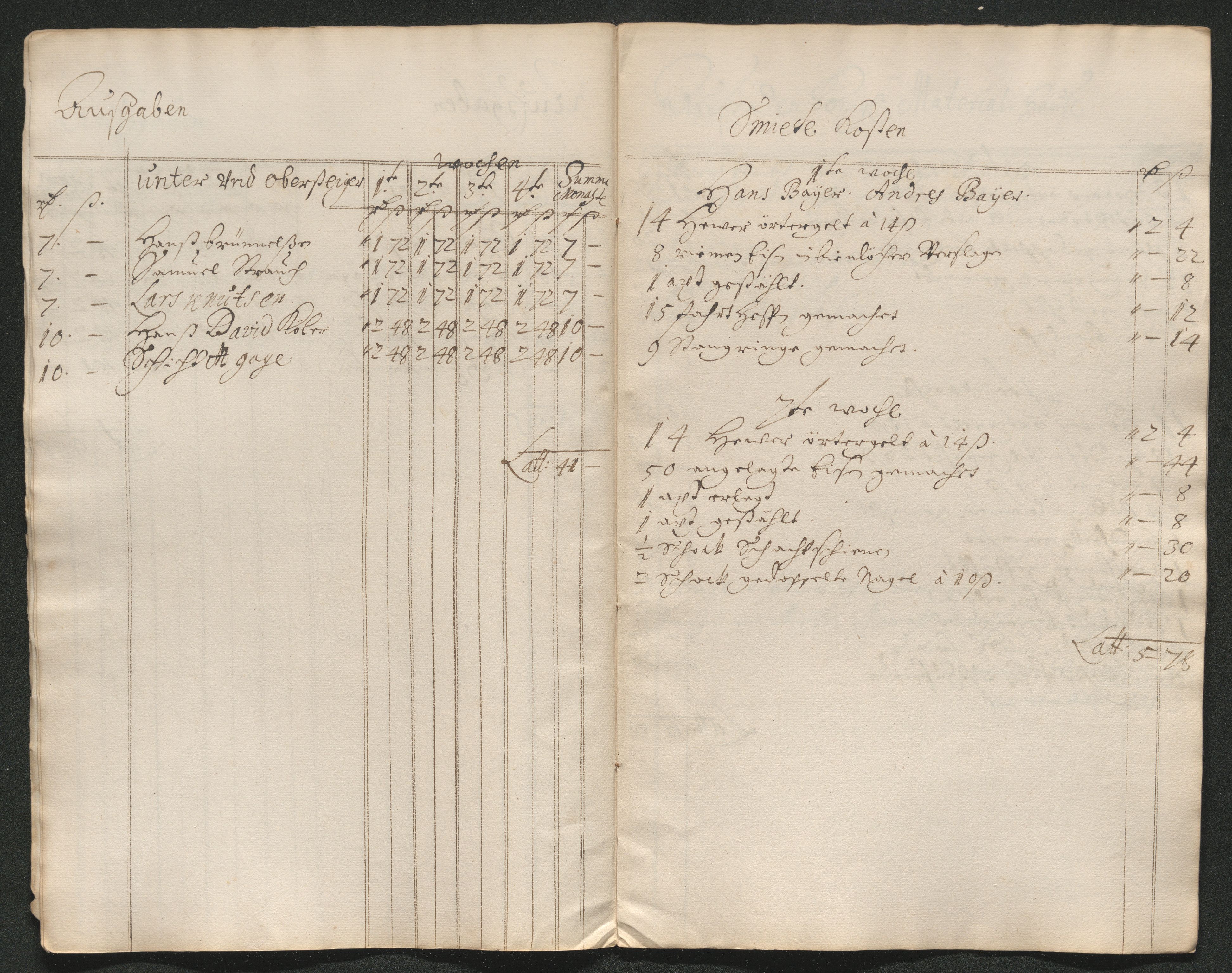 Kongsberg Sølvverk 1623-1816, AV/SAKO-EA-3135/001/D/Dc/Dcd/L0063: Utgiftsregnskap for gruver m.m. , 1687, s. 409