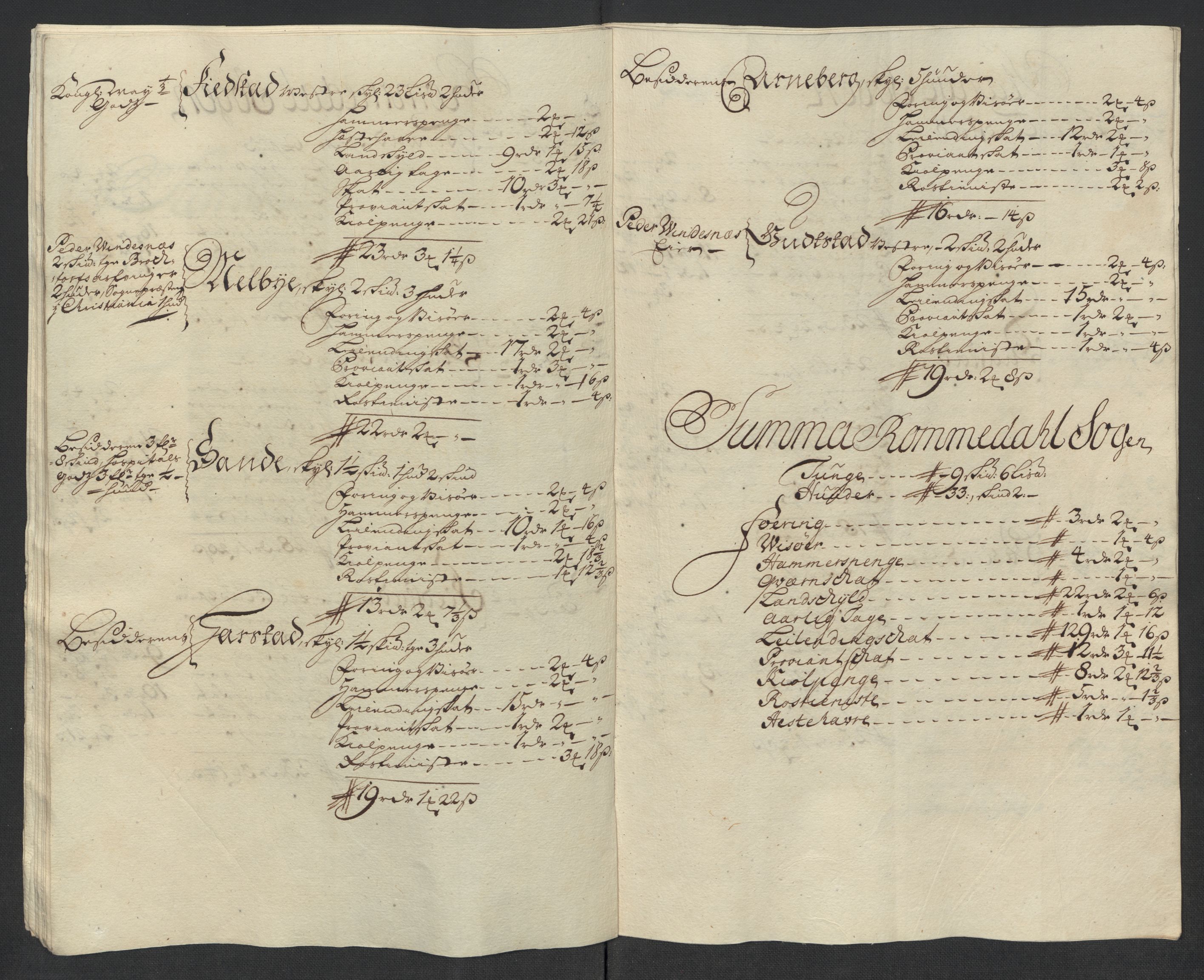 Rentekammeret inntil 1814, Reviderte regnskaper, Fogderegnskap, AV/RA-EA-4092/R16/L1055: Fogderegnskap Hedmark, 1716, s. 274