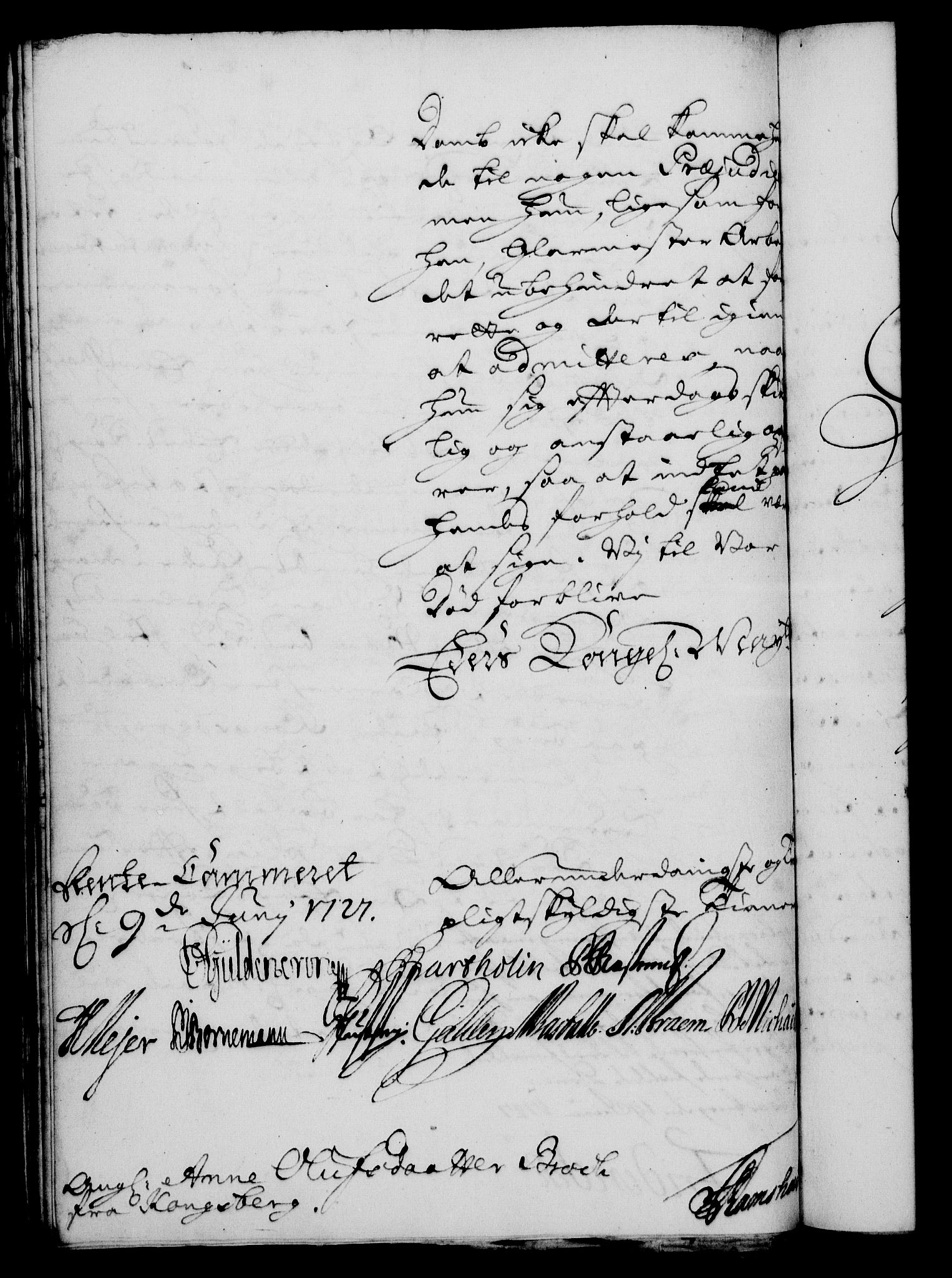 Rentekammeret, Kammerkanselliet, AV/RA-EA-3111/G/Gf/Gfa/L0010: Norsk relasjons- og resolusjonsprotokoll (merket RK 52.10), 1727, s. 607