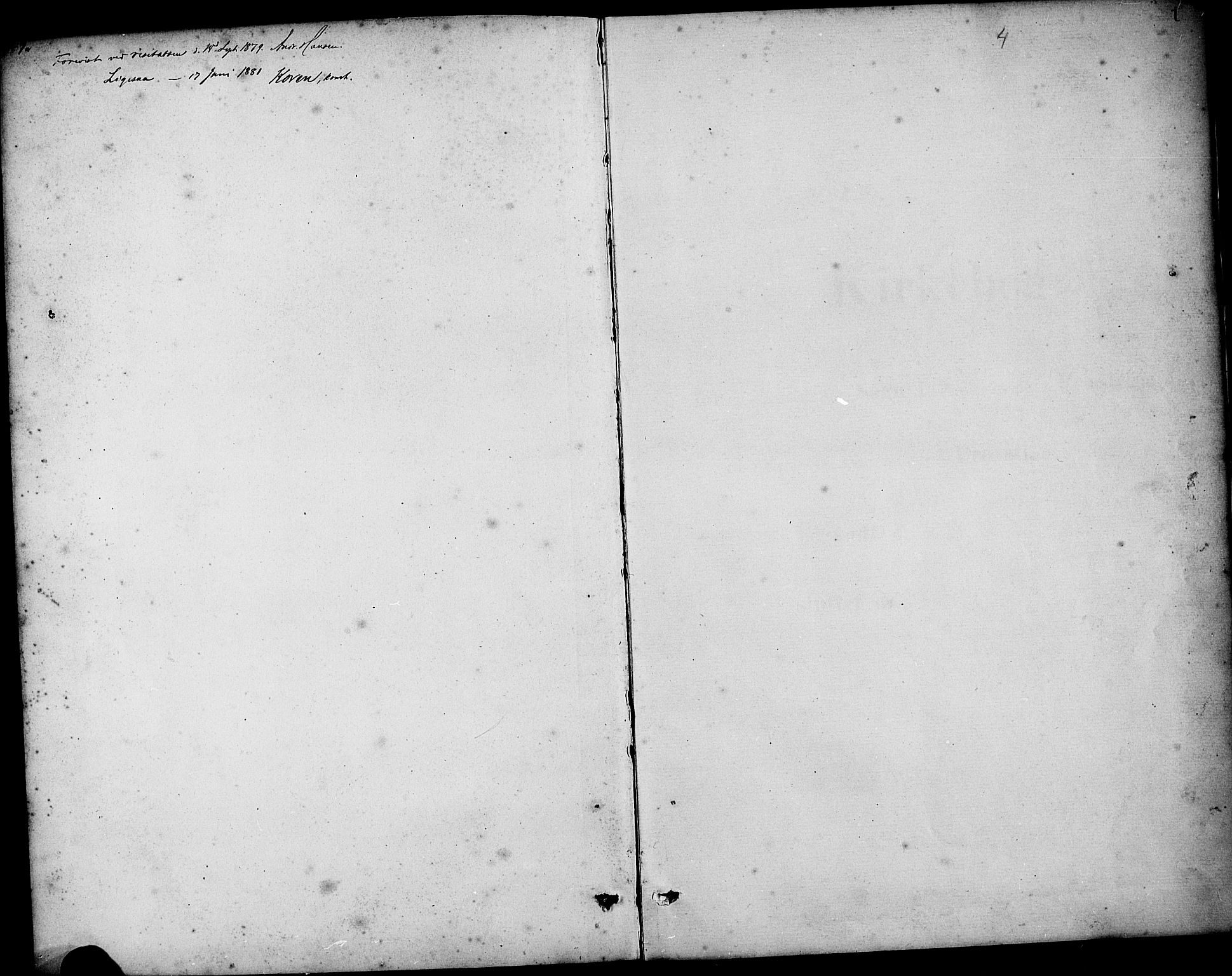 Etne sokneprestembete, SAB/A-75001/H/Hab: Klokkerbok nr. B 4, 1879-1897