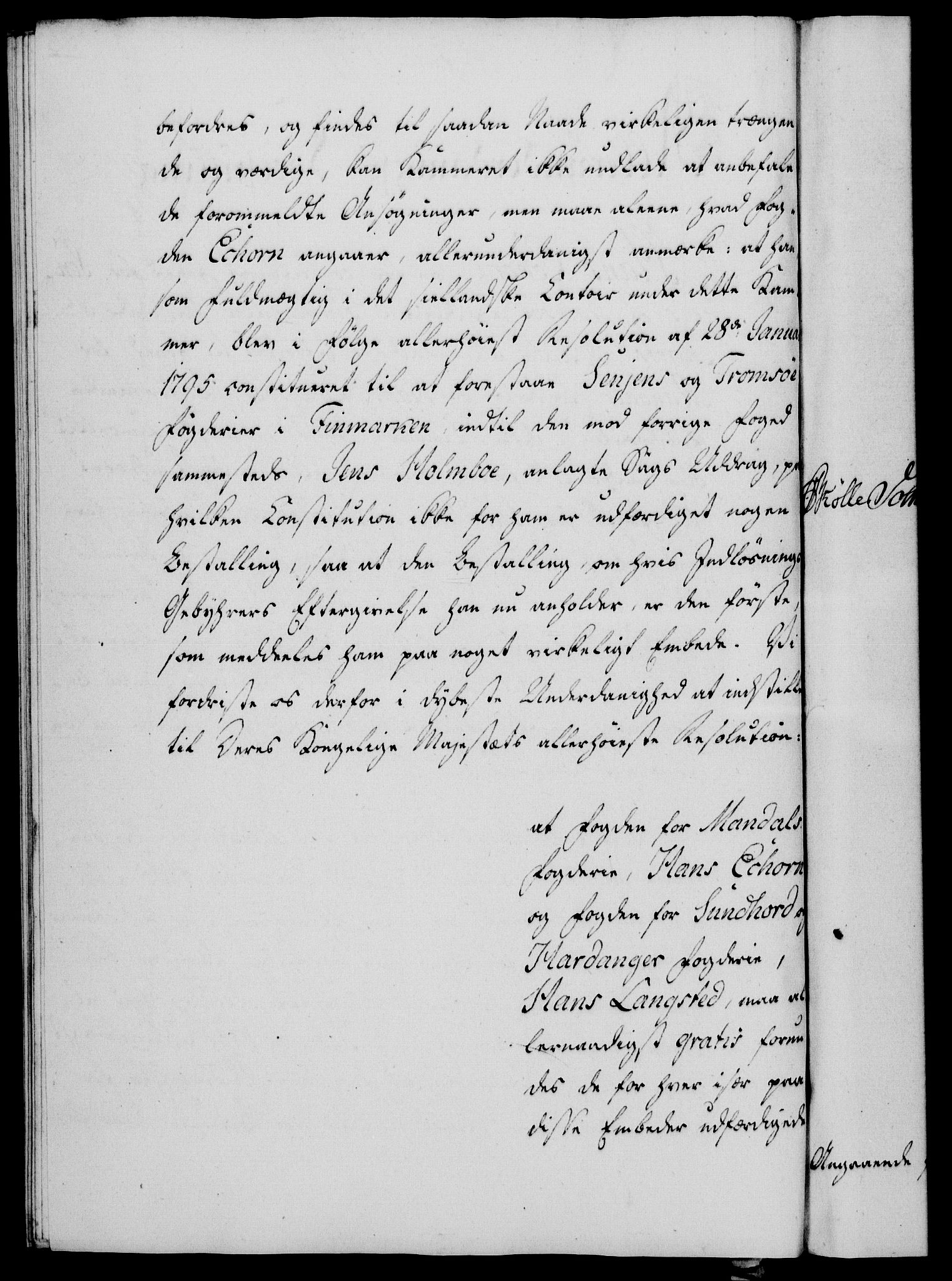 Rentekammeret, Kammerkanselliet, RA/EA-3111/G/Gf/Gfa/L0081: Norsk relasjons- og resolusjonsprotokoll (merket RK 52.81), 1799, s. 423