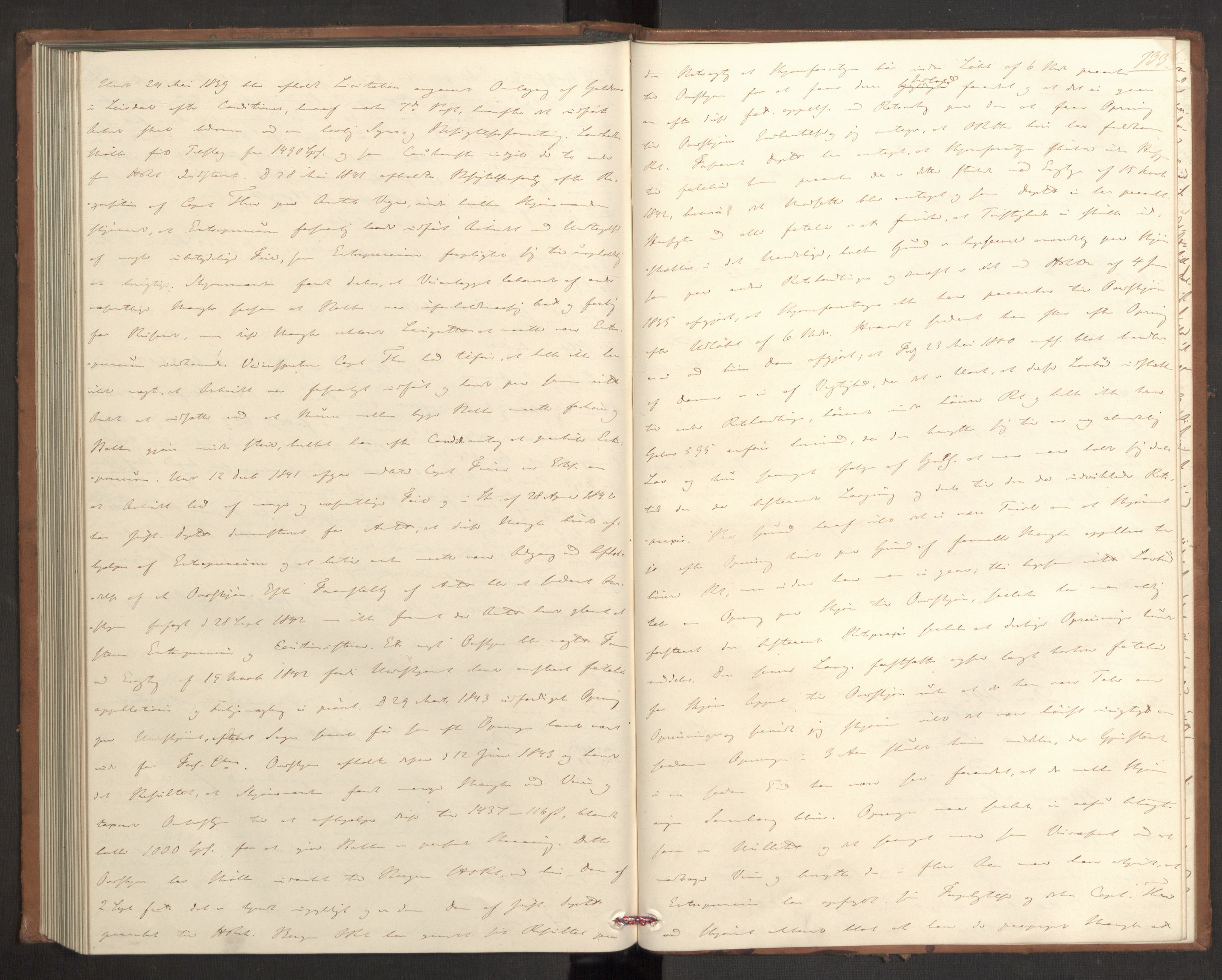 Høyesterett, AV/RA-S-1002/E/Eb/Ebb/L0039/0001: Voteringsprotokoller / Voteringsprotokoll, 1845, s. 132b-133a